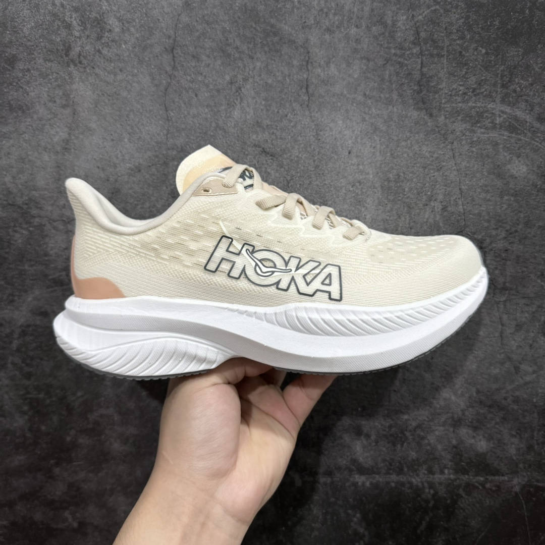 【超软底纯原版】美国新兴跑鞋品牌Hoka One One Mach 6 Low 马赫6代系列低帮全马竞速轻量透气网纱休闲运动慢跑鞋nn男女鞋半码制n原楦开发纸版楦型n采用热熔工程贾卡网织鞋面材质n搭载轻量化全掌双密度超临界EVA材料发泡中底,脚感更软弹n外置防滑耐磨橡胶底片❗️升级全掌超临界中底界 尺码：36 36.5 37.5 38 38.5 39 40 40.5 41 42 42.5 43 44 44.5 45 46 编码：NM240260-莆田鞋批发中心