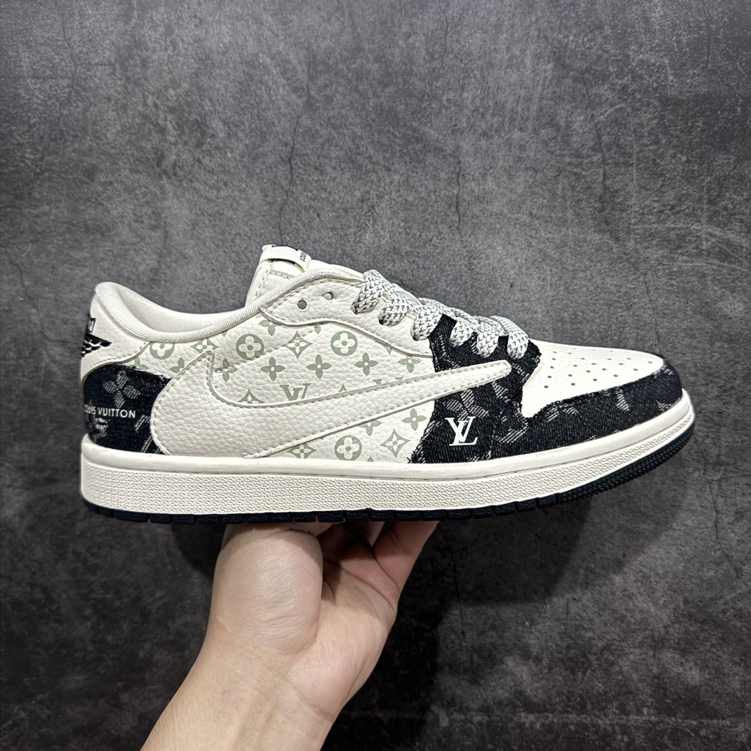 FragmentxTSxAirJordan1LowxLV三方联名倒钩低帮纯原大厂出品唯一可媲美原版同价位