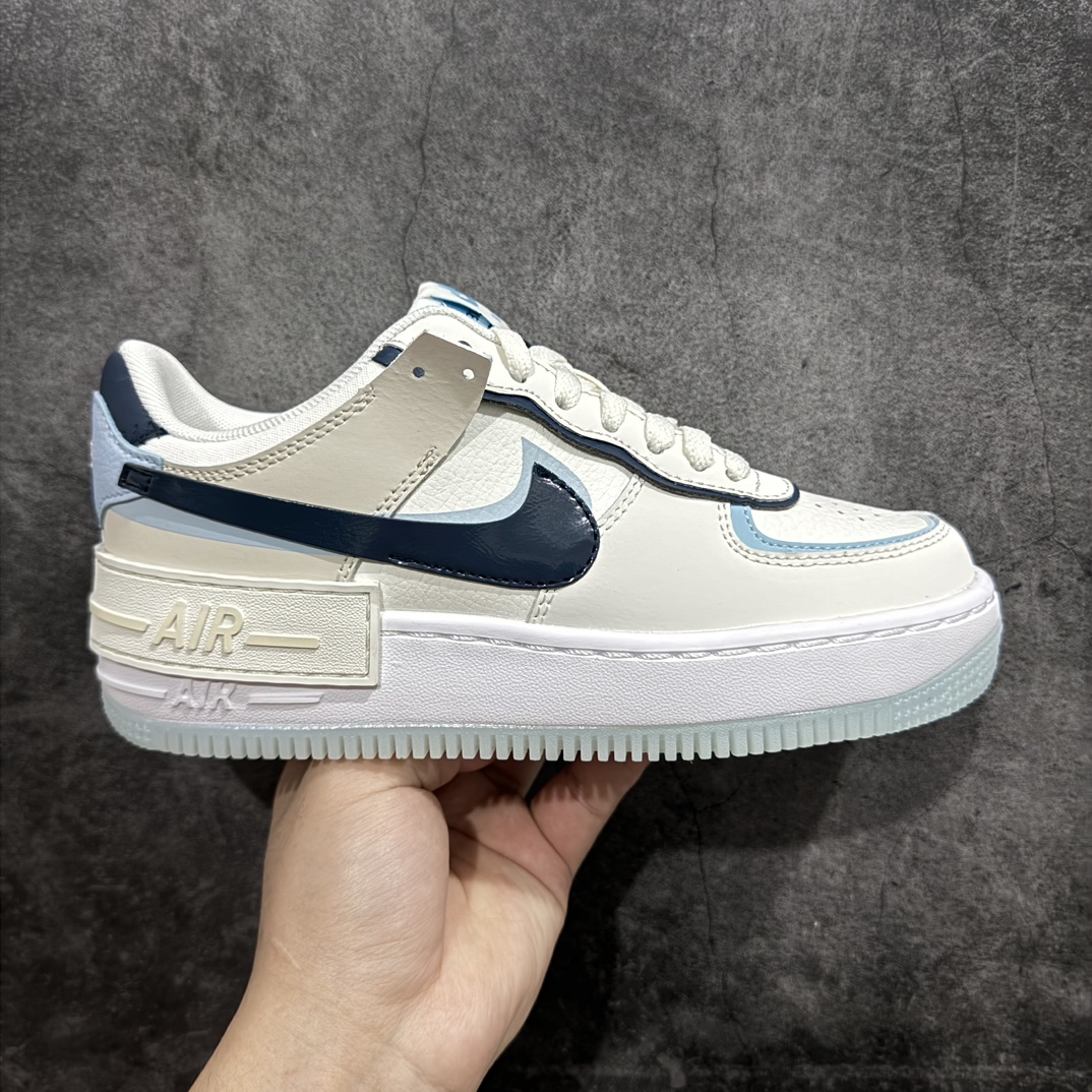 【公司级】Nk Air Force 1 Shadow 空军一号轻量增高低帮百搭板鞋 DZ1847-107rn#双层轻量EVA发泡中底 防滑RB橡胶外圈底鞋底r 尺码：35.5 36 36.5 37.5 38 38.5 39 40  编码：LF250260-莆田鞋批发中心