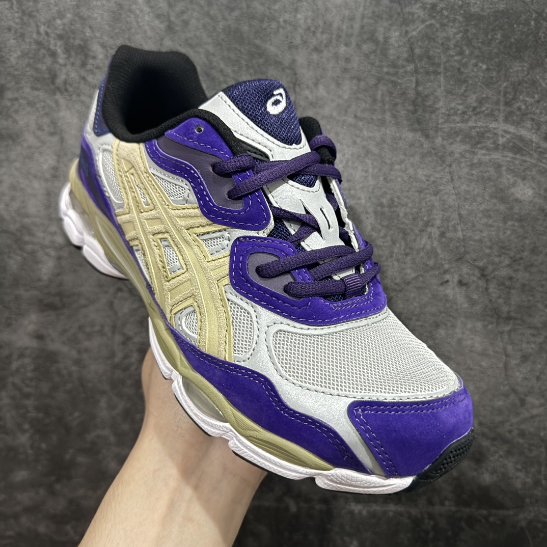 图片[3]-【公司级】Asics Gel-NYC复古单品 亚瑟士ASICSTIGER秋季新款休闲鞋 厚底街头运动休闲鞋nASICS亚瑟士推出全新GEL-NYC，彰显纽约都市活力n这次的新系列融入了多个版本GEL的经典设计风格，广受好评。其设计灵感来源于GEL-NIMBUS 3,GEL-MC PLUS V 和 GEL-CUMULUS 16 这些往日经典鞋款。GEL-NYC使用GEL-CUMULUS 16鞋款的鞋楦设计,展现了独特的现代化美学。鞋底采用了轻质发泡材料,并在后跟和前掌处采用了ASICS亚瑟士核心科技——GEL缓震胶,赋予鞋款强大的缓冲性能,提供了更柔软舒适的穿着体验。而在原有设计的启发之上,此次鞋款采用更贴合当今潮流趋势的材料和创新技术,展现出纽约充满活力的都市精神。 尺码：36-45 编码：LDS260280-鞋库