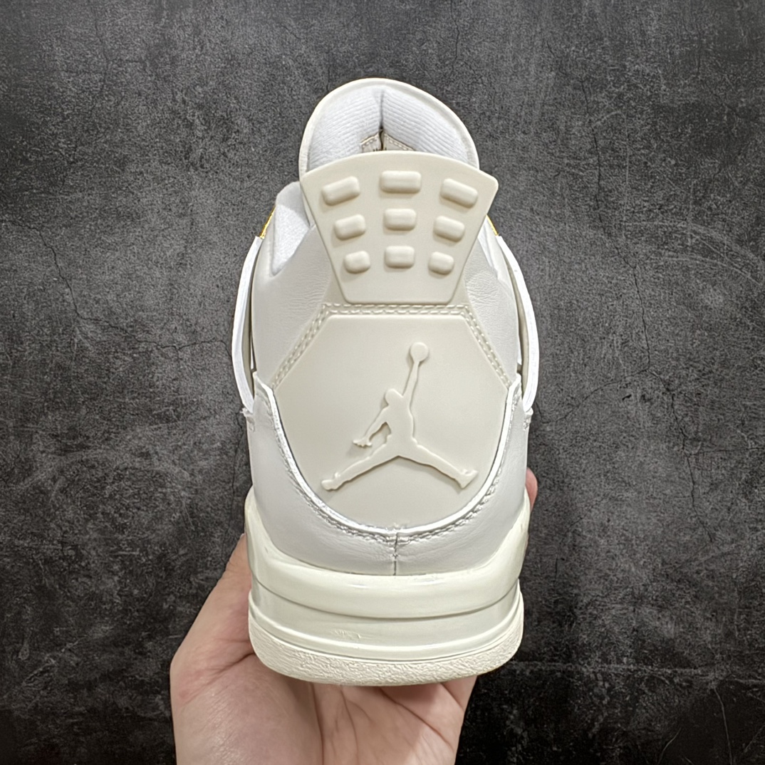 GAT原厂皮版 男女码 Air Jordan AJ4 Retro 白金扣 AQ9129-170