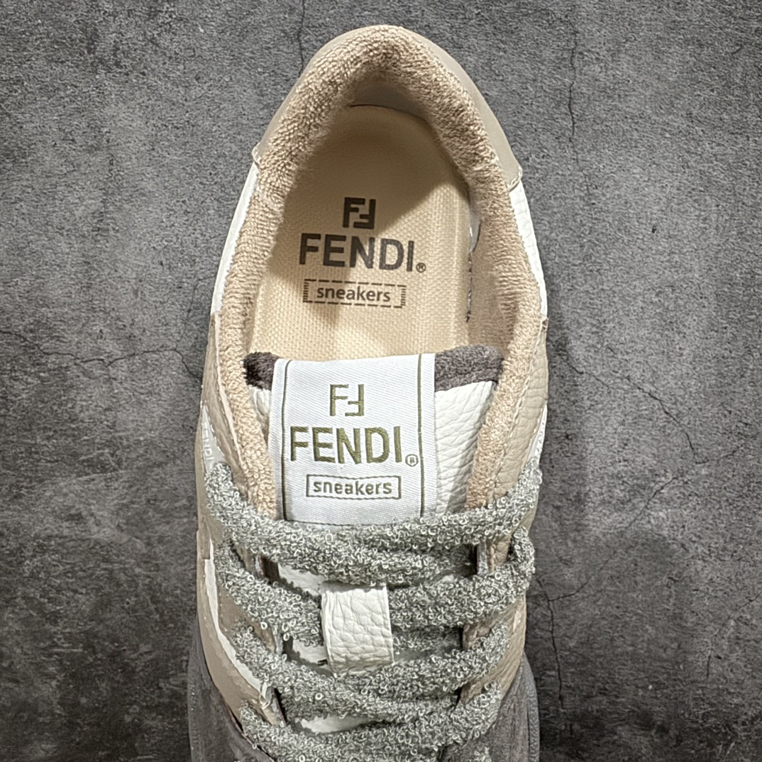 图片[8]-【广东纯原礼盒版本】FENDI 芬迪 Match Sneakers 低帮运动鞋nFendi芬迪情侣款休闲鞋 独家定制n全身20几个细节点全部做到一致还原吊打市面所有版本独家原装套装配件官方同源渠道原装订单 全套专柜包装物及配件n鞋底嵌入核心防伪芯片感应装置FENDI芬迪match最新爆款情侣款运动鞋板鞋n原版购入 高工艺无缝细空胶技术，贴楦误差0.05mm,鞋底采用固特异内外锁死工艺，最大限度弯折永不开胶，原鞋一致效果环保无味 鞋面采用麂皮和皮革拼接组合 logo内里采用毛巾绒里 上脚超级柔软 轻便 舒适搭配卫衣  尺码：35 36 37 38 39 40 41 42 43 44 45 46 编码：HH380420-莆田鞋批发中心