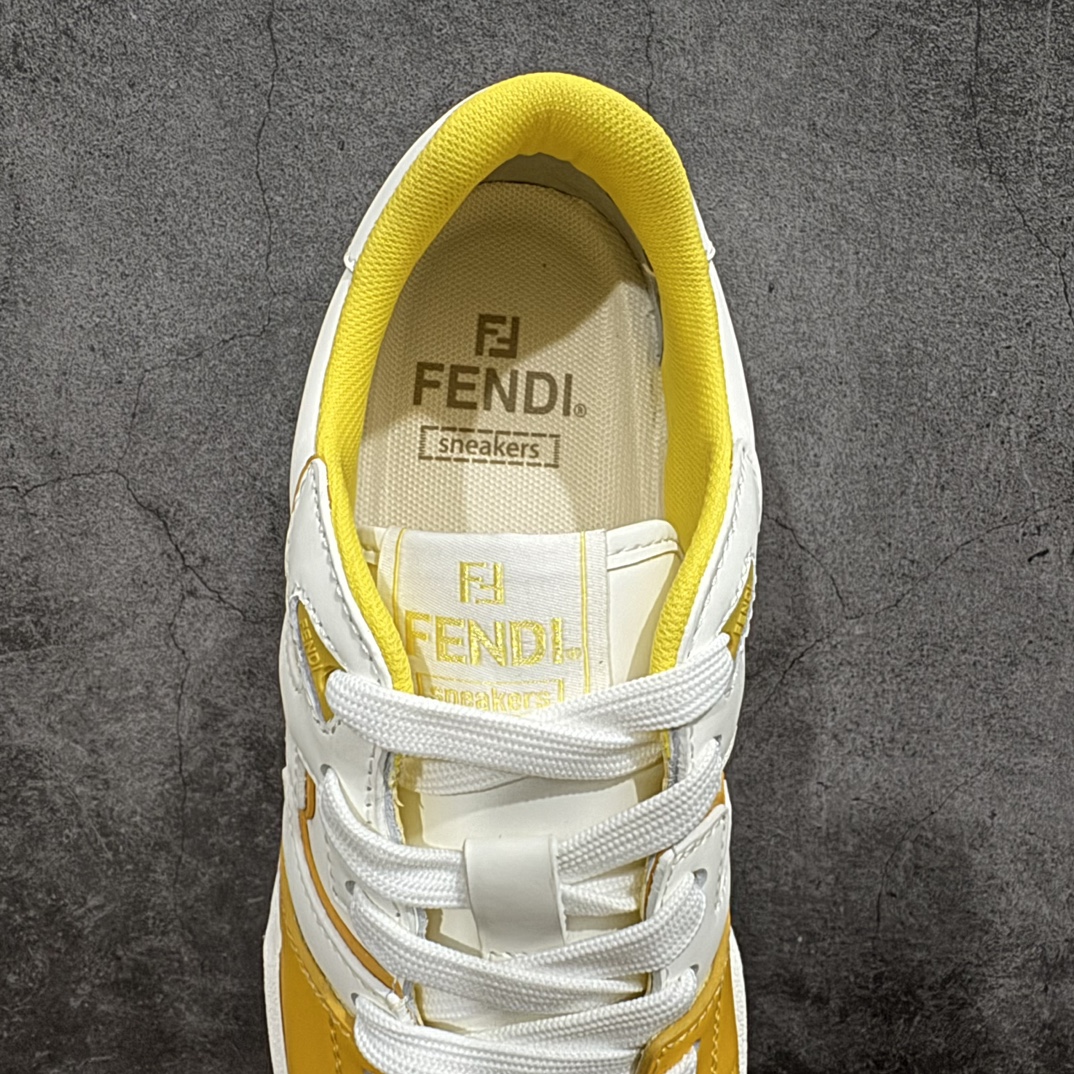 图片[8]-【广东纯原礼盒版本】FENDI 芬迪 Match Sneakers 低帮运动鞋nFendi芬迪情侣款休闲鞋 独家定制n全身20几个细节点全部做到一致还原吊打市面所有版本独家原装套装配件官方同源渠道原装订单 全套专柜包装物及配件n鞋底嵌入核心防伪芯片感应装置FENDI芬迪match最新爆款情侣款运动鞋板鞋n原版购入 高工艺无缝细空胶技术，贴楦误差0.05mm,鞋底采用固特异内外锁死工艺，最大限度弯折永不开胶，原鞋一致效果环保无味 鞋面采用麂皮和皮革拼接组合 logo内里采用毛巾绒里 上脚超级柔软 轻便 舒适搭配卫衣  尺码：35 36 37 38 39 40 41 42 43 44 45 46 编码：HH380420-莆田鞋批发中心