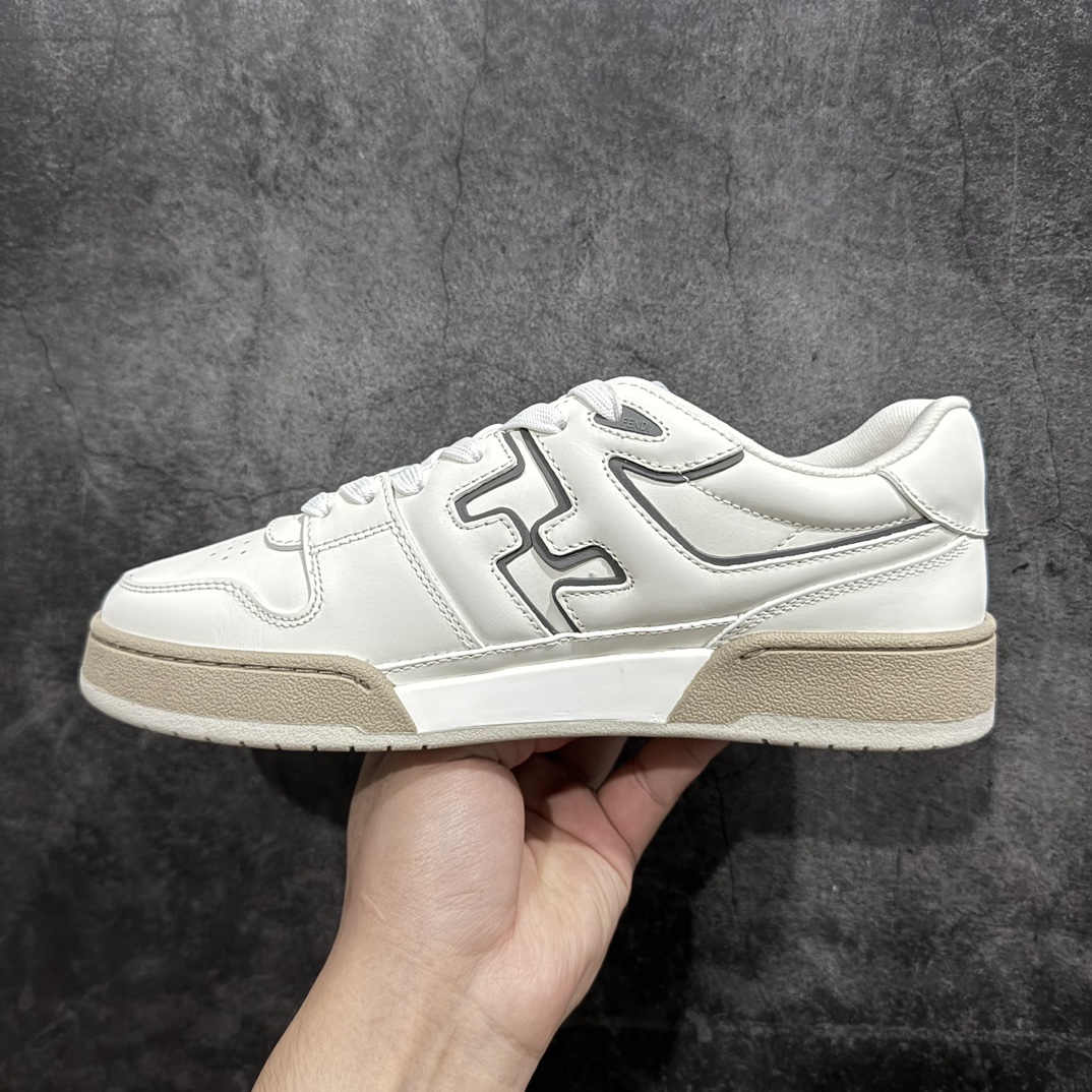 图片[2]-【广东纯原礼盒版本】FENDI 芬迪 Match Sneakers 低帮运动鞋nFendi芬迪情侣款休闲鞋 独家定制n全身20几个细节点全部做到一致还原吊打市面所有版本独家原装套装配件官方同源渠道原装订单 全套专柜包装物及配件n鞋底嵌入核心防伪芯片感应装置FENDI芬迪match最新爆款情侣款运动鞋板鞋n原版购入 高工艺无缝细空胶技术，贴楦误差0.05mm,鞋底采用固特异内外锁死工艺，最大限度弯折永不开胶，原鞋一致效果环保无味 鞋面采用麂皮和皮革拼接组合 logo内里采用毛巾绒里 上脚超级柔软 轻便 舒适搭配卫衣  尺码：35 36 37 38 39 40 41 42 43 44 45 46 编码：HH380420-莆田鞋批发中心