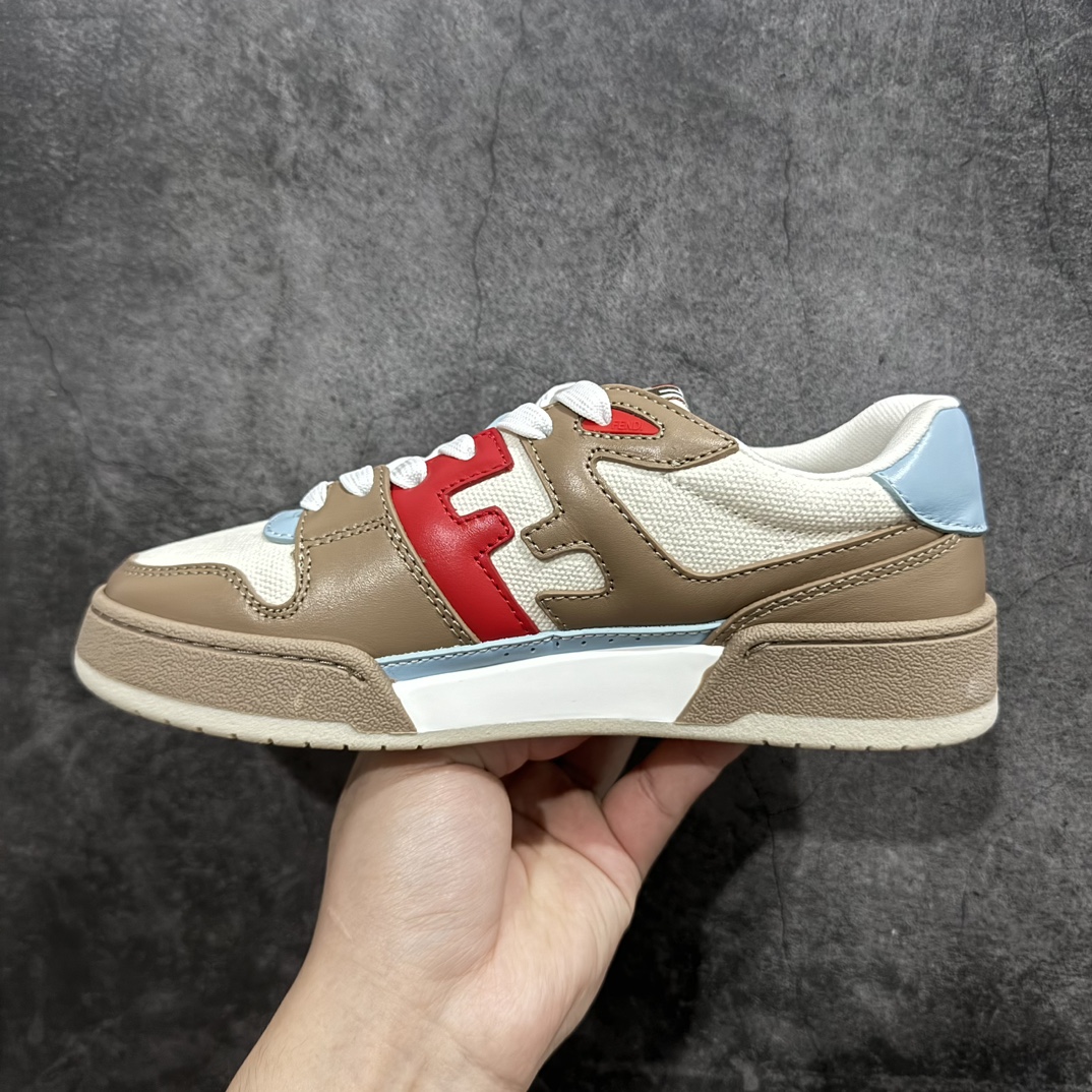 图片[2]-【广东纯原礼盒版本】FENDI 芬迪 Match Sneakers 低帮运动鞋nFendi芬迪情侣款休闲鞋 独家定制n全身20几个细节点全部做到一致还原吊打市面所有版本独家原装套装配件官方同源渠道原装订单 全套专柜包装物及配件n鞋底嵌入核心防伪芯片感应装置FENDI芬迪match最新爆款情侣款运动鞋板鞋n原版购入 高工艺无缝细空胶技术，贴楦误差0.05mm,鞋底采用固特异内外锁死工艺，最大限度弯折永不开胶，原鞋一致效果环保无味 鞋面采用麂皮和皮革拼接组合 logo内里采用毛巾绒里 上脚超级柔软 轻便 舒适搭配卫衣  尺码：35 36 37 38 39 40 41 42 43 44 45 46 编码：HH380420-鞋库