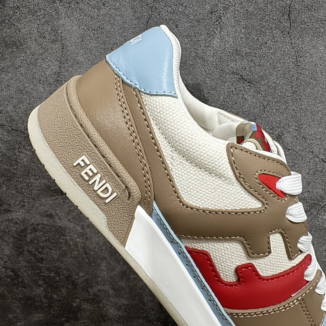 图片[7]-【广东纯原礼盒版本】FENDI 芬迪 Match Sneakers 低帮运动鞋nFendi芬迪情侣款休闲鞋 独家定制n全身20几个细节点全部做到一致还原吊打市面所有版本独家原装套装配件官方同源渠道原装订单 全套专柜包装物及配件n鞋底嵌入核心防伪芯片感应装置FENDI芬迪match最新爆款情侣款运动鞋板鞋n原版购入 高工艺无缝细空胶技术，贴楦误差0.05mm,鞋底采用固特异内外锁死工艺，最大限度弯折永不开胶，原鞋一致效果环保无味 鞋面采用麂皮和皮革拼接组合 logo内里采用毛巾绒里 上脚超级柔软 轻便 舒适搭配卫衣  尺码：35 36 37 38 39 40 41 42 43 44 45 46 编码：HH380420-鞋库