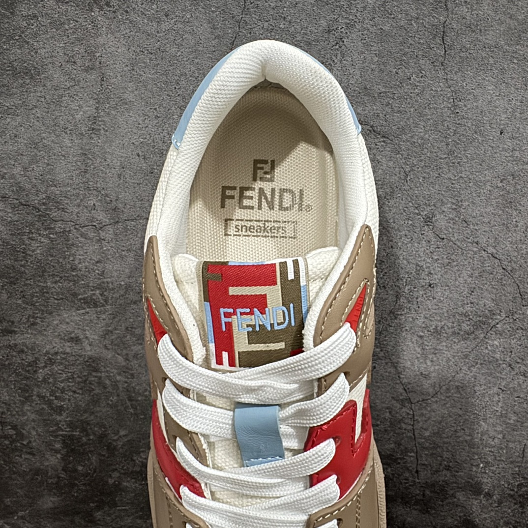 图片[8]-【广东纯原礼盒版本】FENDI 芬迪 Match Sneakers 低帮运动鞋nFendi芬迪情侣款休闲鞋 独家定制n全身20几个细节点全部做到一致还原吊打市面所有版本独家原装套装配件官方同源渠道原装订单 全套专柜包装物及配件n鞋底嵌入核心防伪芯片感应装置FENDI芬迪match最新爆款情侣款运动鞋板鞋n原版购入 高工艺无缝细空胶技术，贴楦误差0.05mm,鞋底采用固特异内外锁死工艺，最大限度弯折永不开胶，原鞋一致效果环保无味 鞋面采用麂皮和皮革拼接组合 logo内里采用毛巾绒里 上脚超级柔软 轻便 舒适搭配卫衣  尺码：35 36 37 38 39 40 41 42 43 44 45 46 编码：HH380420-鞋库