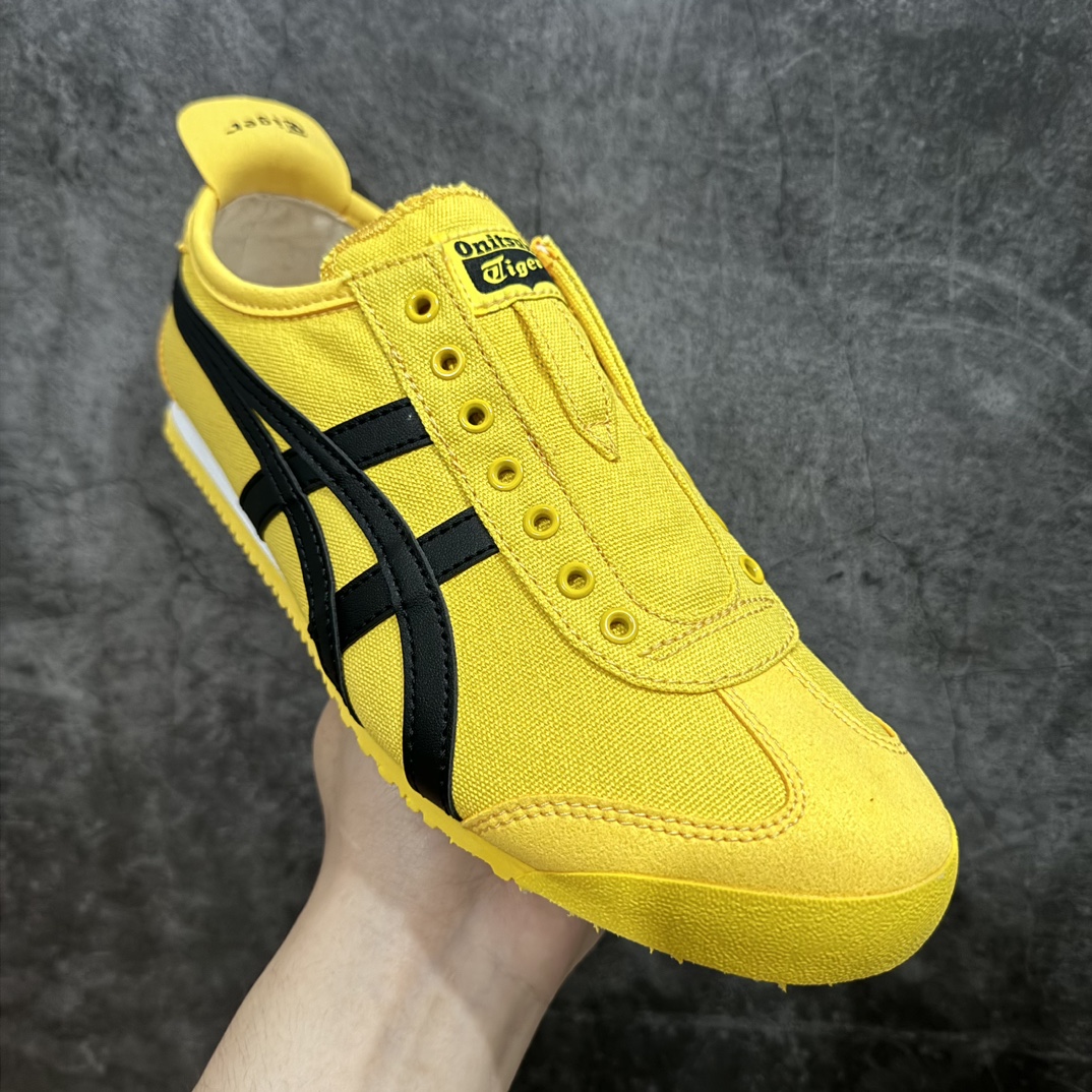 图片[3]-【PH纯原】Asics Onitsuka Tiger MEXICO 66 亚瑟士鬼冢虎复古经典板鞋 黄色nn印尼厂Oem原单材料 除成型在PT外n其余全部客供材料 淘宝B级代购店铺内供💯n四联官方吊牌 乳胶组合鞋垫、羊皮纸质中底 不用宰手买专柜 这里满足你👊🏼 全新工厂开发 一线品质 全部原鞋一比一开发 Size：36-46 全码出货 编码：T1190200-莆田鞋批发中心