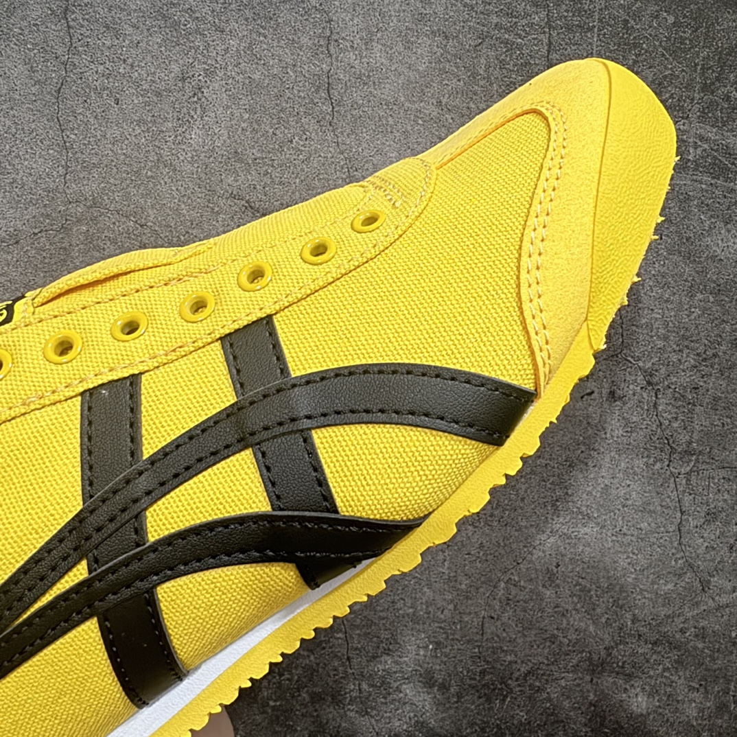 图片[5]-【PH纯原】Asics Onitsuka Tiger MEXICO 66 亚瑟士鬼冢虎复古经典板鞋 黄色nn印尼厂Oem原单材料 除成型在PT外n其余全部客供材料 淘宝B级代购店铺内供💯n四联官方吊牌 乳胶组合鞋垫、羊皮纸质中底 不用宰手买专柜 这里满足你👊🏼 全新工厂开发 一线品质 全部原鞋一比一开发 Size：36-46 全码出货 编码：T1190200-莆田鞋批发中心