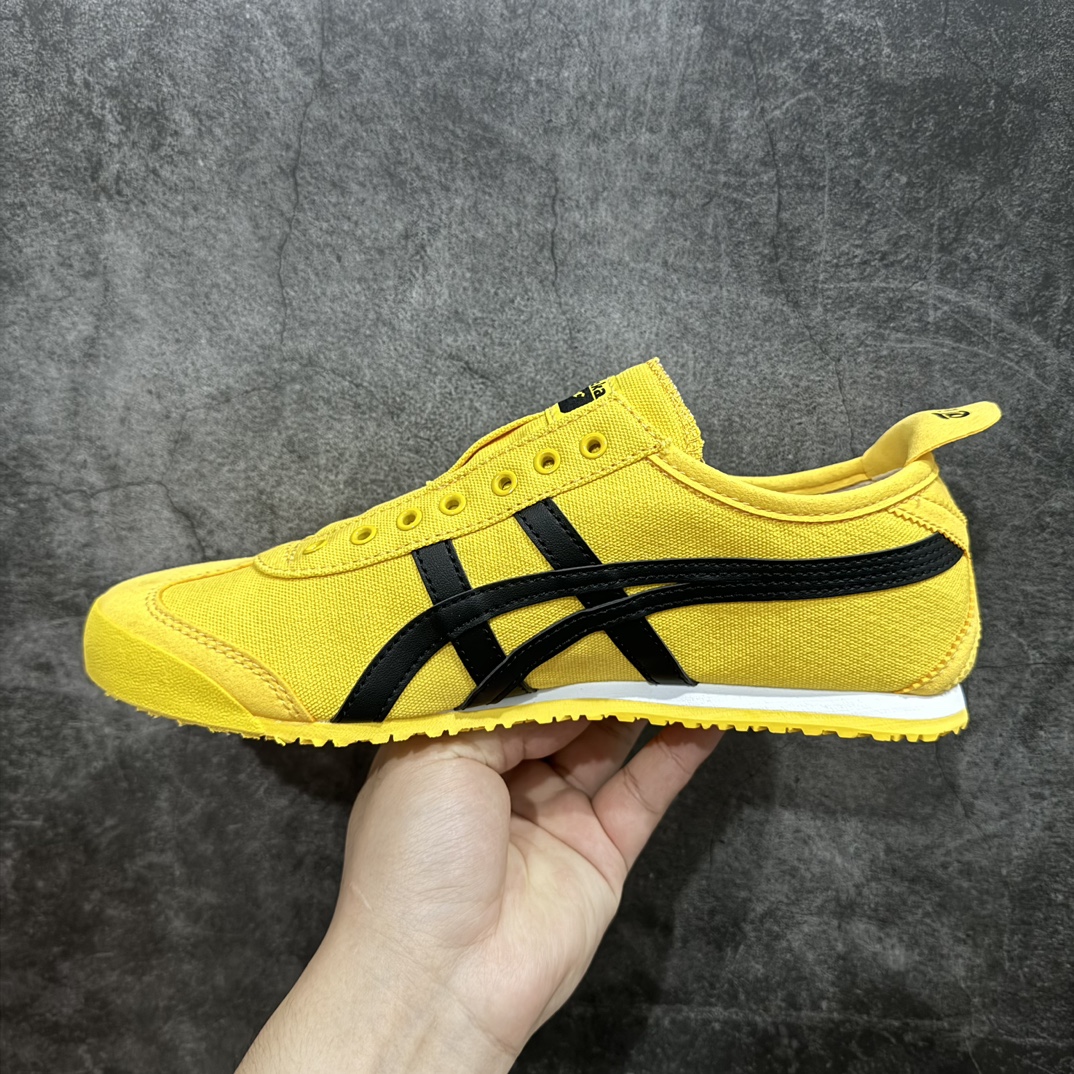 图片[2]-【PH纯原】Asics Onitsuka Tiger MEXICO 66 亚瑟士鬼冢虎复古经典板鞋 黄色nn印尼厂Oem原单材料 除成型在PT外n其余全部客供材料 淘宝B级代购店铺内供💯n四联官方吊牌 乳胶组合鞋垫、羊皮纸质中底 不用宰手买专柜 这里满足你👊🏼 全新工厂开发 一线品质 全部原鞋一比一开发 Size：36-46 全码出货 编码：T1190200-鞋库