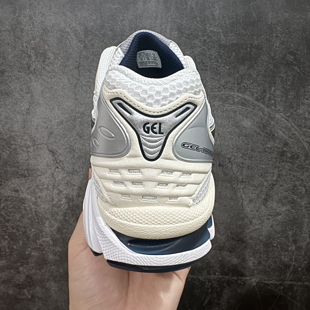 纯原版ASICSGEL-KAYANO14亚瑟士系列轻量缓震休闲运动跑步鞋黑白银目前市场最优品质鞋型细节秒