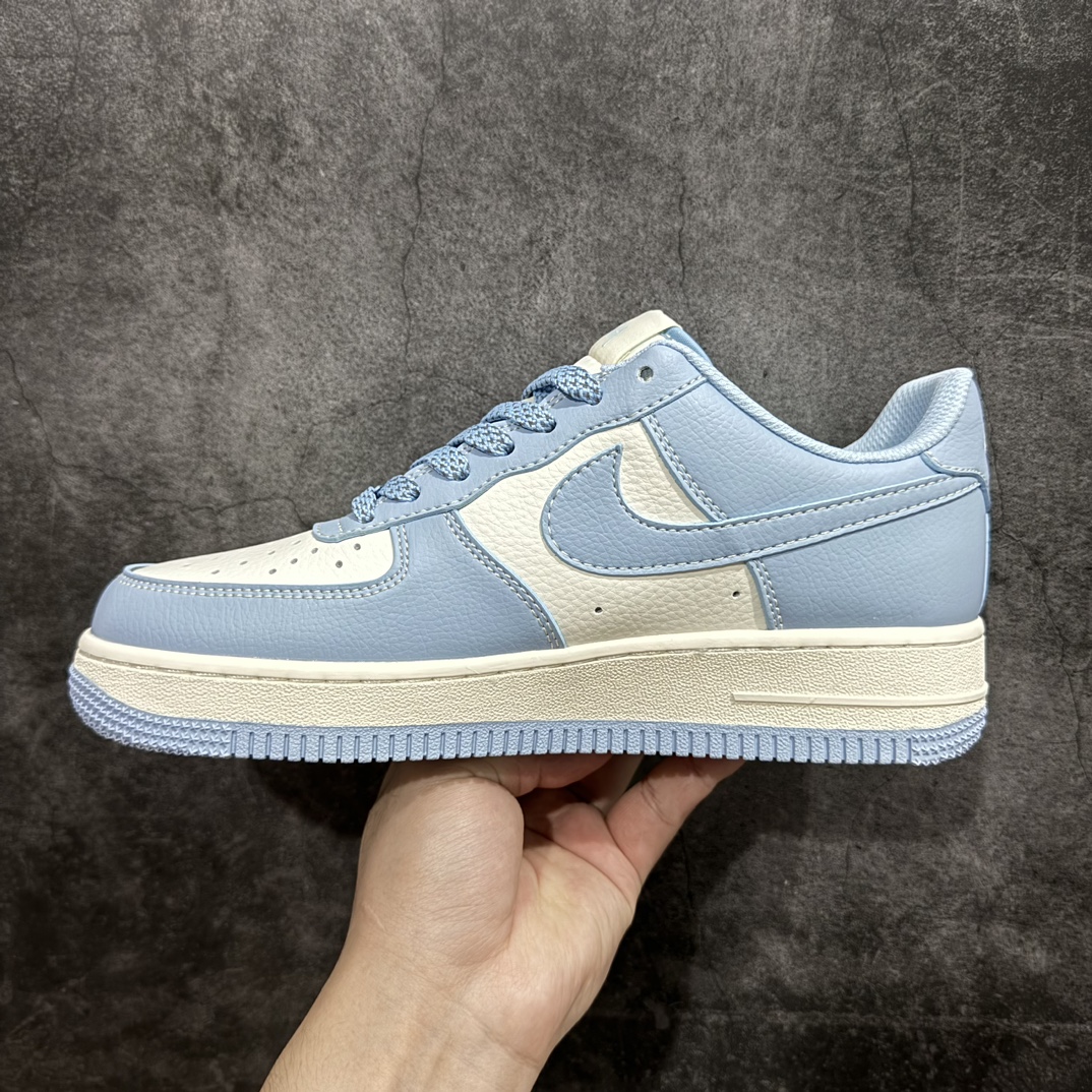 图片[2]-【公司级】Nk Air Force 1\’07 Low 斯图西联名-晴天蓝 空军一号低帮休闲板鞋 BB9599-201rn原楦头原纸板 原装鞋盒 定制五金配件 内置全掌气垫 原厂鞋底 r 尺码：36 36.5 37.5 38 38.5 39 40 40.5 41 42 42.5 43 44 44.5 45 编码：LF310320-鞋库