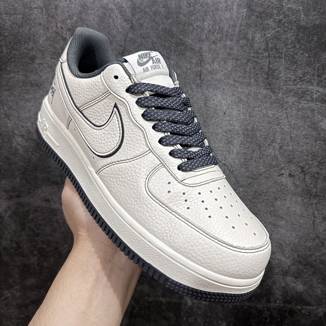 公司级海外限量发售公司级StussyxNikeAirForce1Low斯图西联名水泥灰反光空军一号低帮休