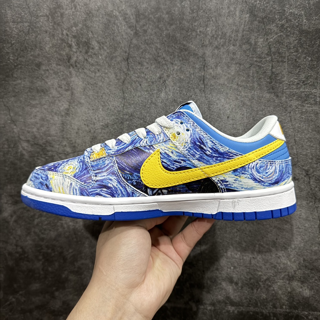 NIKESBDunkLow梵高大师星空原装头层材料独家版型蒸餾加工帶來的是更好的视觉和脚感体验大厂纯原品