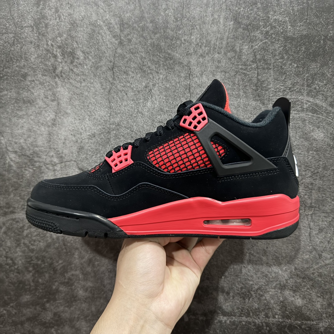 纯原AirJordanAJ4Retro黑红雷公CT8527-016耗时多个月巨作重金购买原楦原纸板确保原