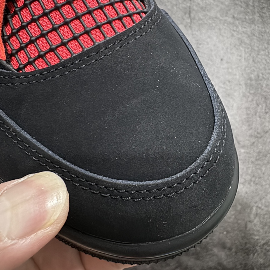 纯原AirJordanAJ4Retro黑红雷公CT8527-016耗时多个月巨作重金购买原楦原纸板确保原