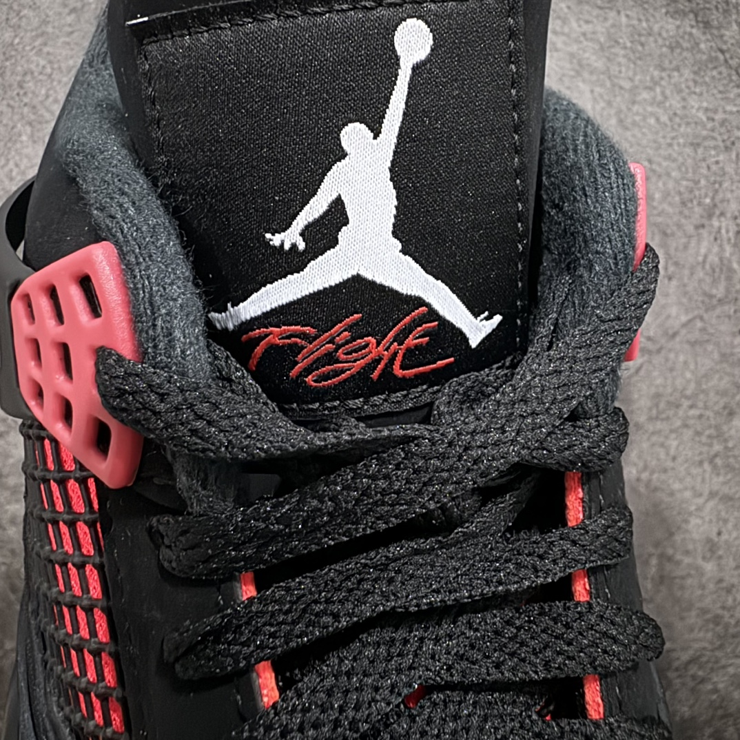 纯原AirJordanAJ4Retro黑红雷公CT8527-016耗时多个月巨作重金购买原楦原纸板确保原