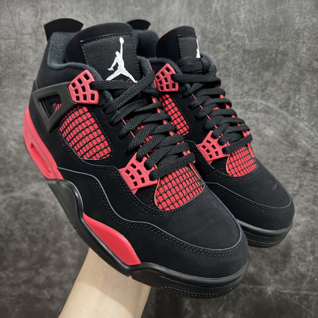 纯原AirJordanAJ4Retro黑红雷公CT8527-016耗时多个月巨作重金购买原楦原纸板确保原