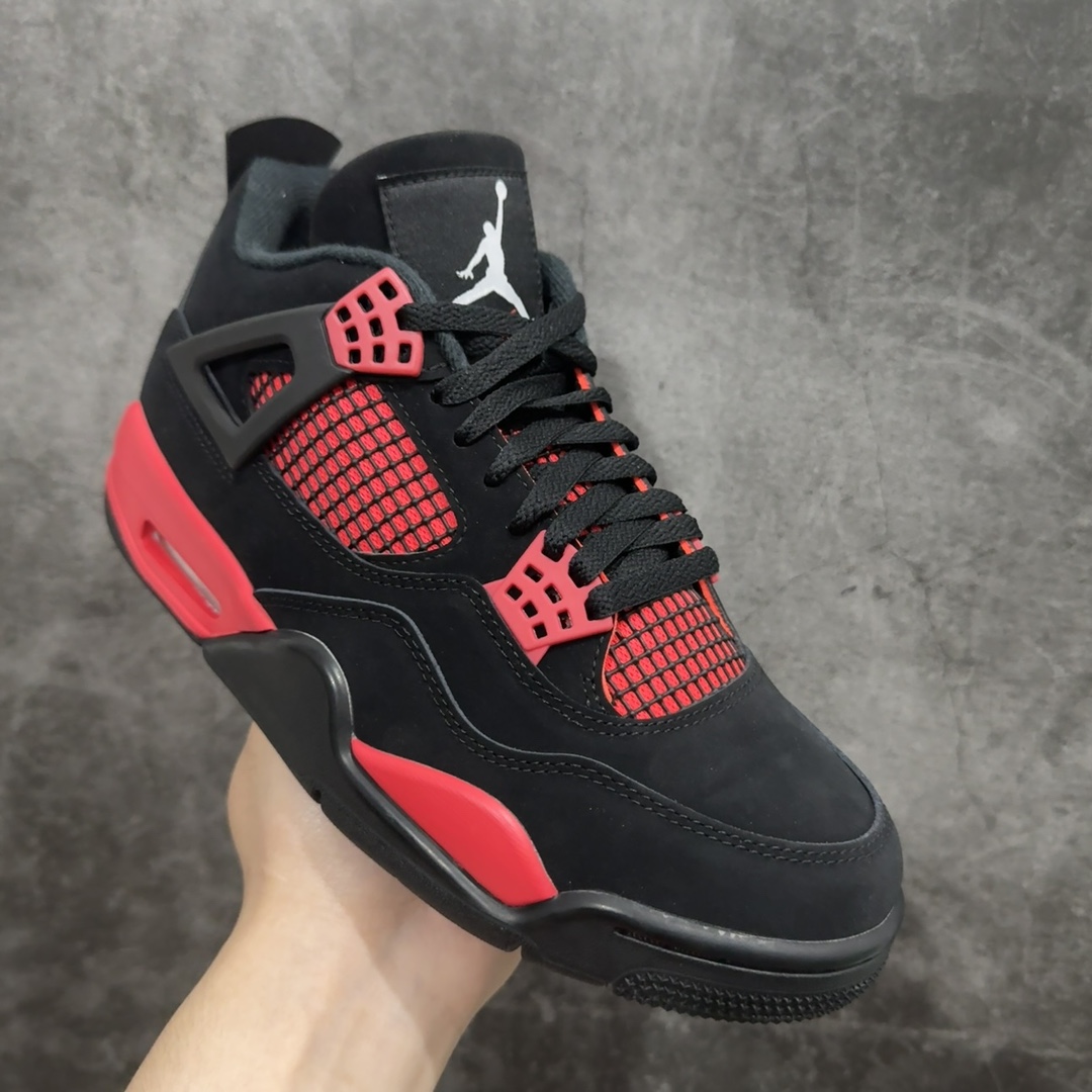 纯原AirJordanAJ4Retro黑红雷公CT8527-016耗时多个月巨作重金购买原楦原纸板确保原