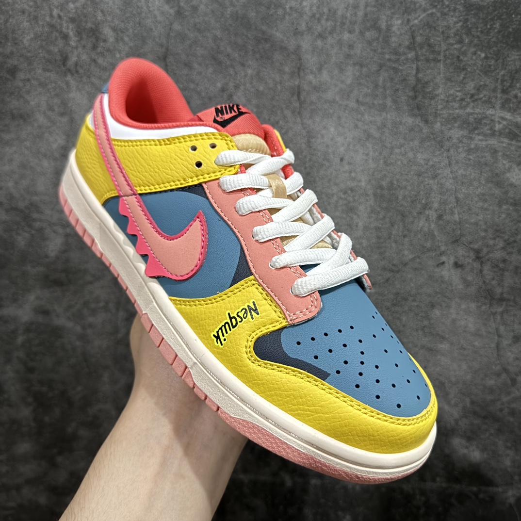 图片[3]-【创意定制版】NIKE SB Dunk Low Pro奶油nn原装头层材料 独家版型蒸餾加工n帶來的是更好的视觉和脚感体验n大厂纯原品质出货 清洁度 电绣工艺皮料切割干净无任何毛边 细节完美官方货号：MG7175-026 尺码：36 36.5 37.5 38 38.5 39 40 40.5 41 42 42.5 43 44 44.5 45 编码：CC230260-莆田鞋批发中心