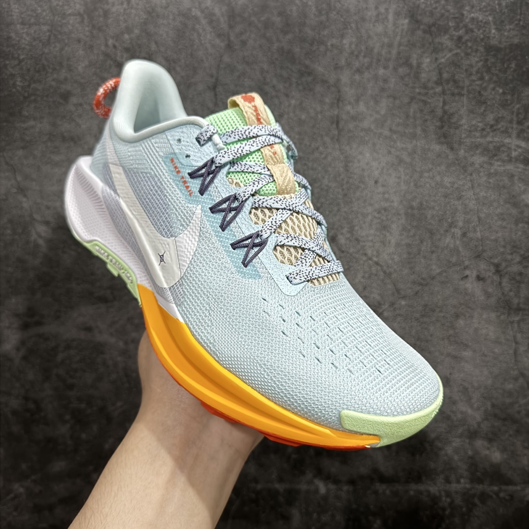 纯原版NikeREACTXPEGASUSTRAIL5NextNature越野跑步鞋登月兼顾迅疾外观和稳固