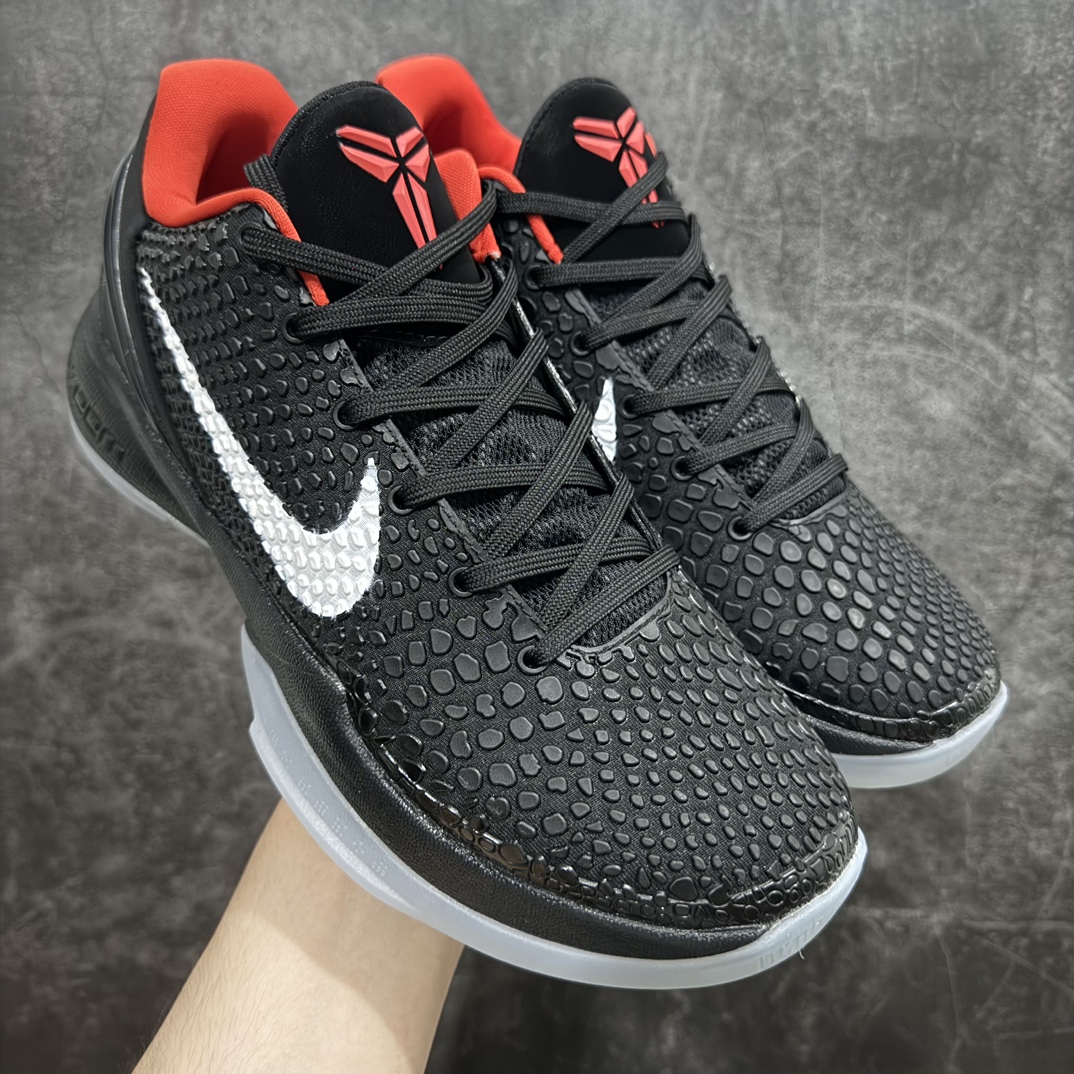 【小绿x版】NK Zoom Kobe 6 科比六代签名实战篮球鞋 黑红 CW2190-309n欧美外贸平台特供版完美实战无压力 售后售前保到底n全网唯一开发至49.5 50.5码主攻中端市场 全套原纸板楦头开发确保原汁原味 完美呈现版型 一比一鞋头弧度高度鞋身弧度细节品控鞋型完美 原厂TPU网格鞋带扣 正确内里网布 前后气垫加持 信仰绝不减配 全鞋身材料卡色独家定制 SWOOSH 蛇鳞 正确珠光效果（内嵌珍珠粉）独家前掌Zoom Turbo 后掌马蹄Zoom缓震 内置全真动态飞线 独家复刻U型缓震垫带独立钢印 十年情怀 这里完美落地 一个月独家售后 为实战保驾护航  尺码：39 40 40.5 41 42 42.5 43 44 44.5 45 45.5 46 47.5 48.5 49.5 50.5 编码：DT310340-莆田鞋批发中心