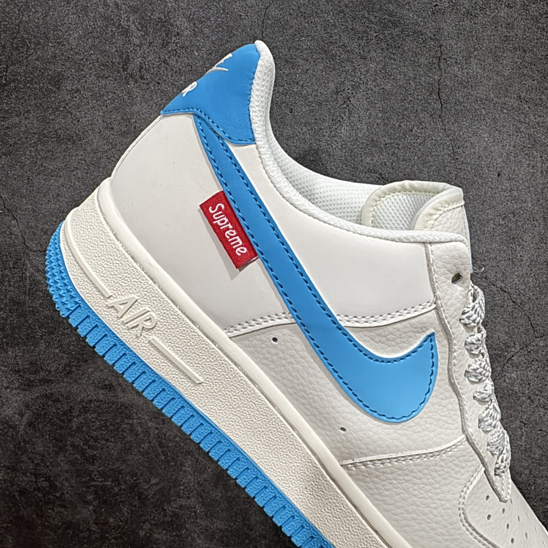 图片[7]-【公司级】Supreme x Nk Air Force 1\’07 Low 联名湖水蓝 空军一号低帮休闲板鞋 HD1968-024rn#原楦头原纸板 原装鞋盒 定制五金配件 内置全掌气垫 原厂鞋底 r 尺码：36 36.5 37.5 38 38.5 39 40 40.5 41 42 42.5 43 44 44.5 45  编码：HXS310320-莆田鞋批发中心