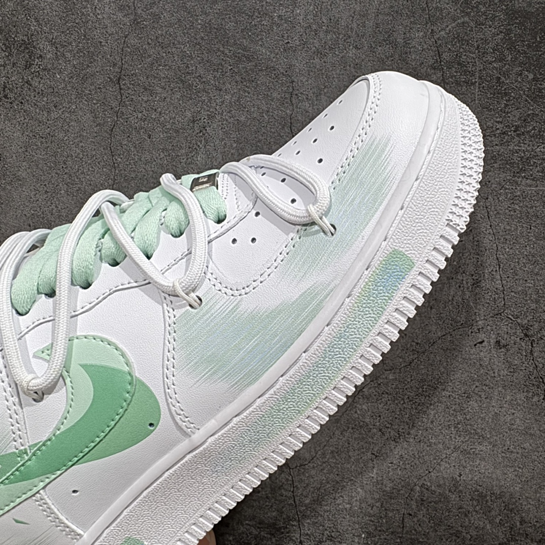 公司级官方爆款定制二次元主题NikeAirForce1Low07断勾喷绘空军一号绑带低帮休闲板鞋定制皮料