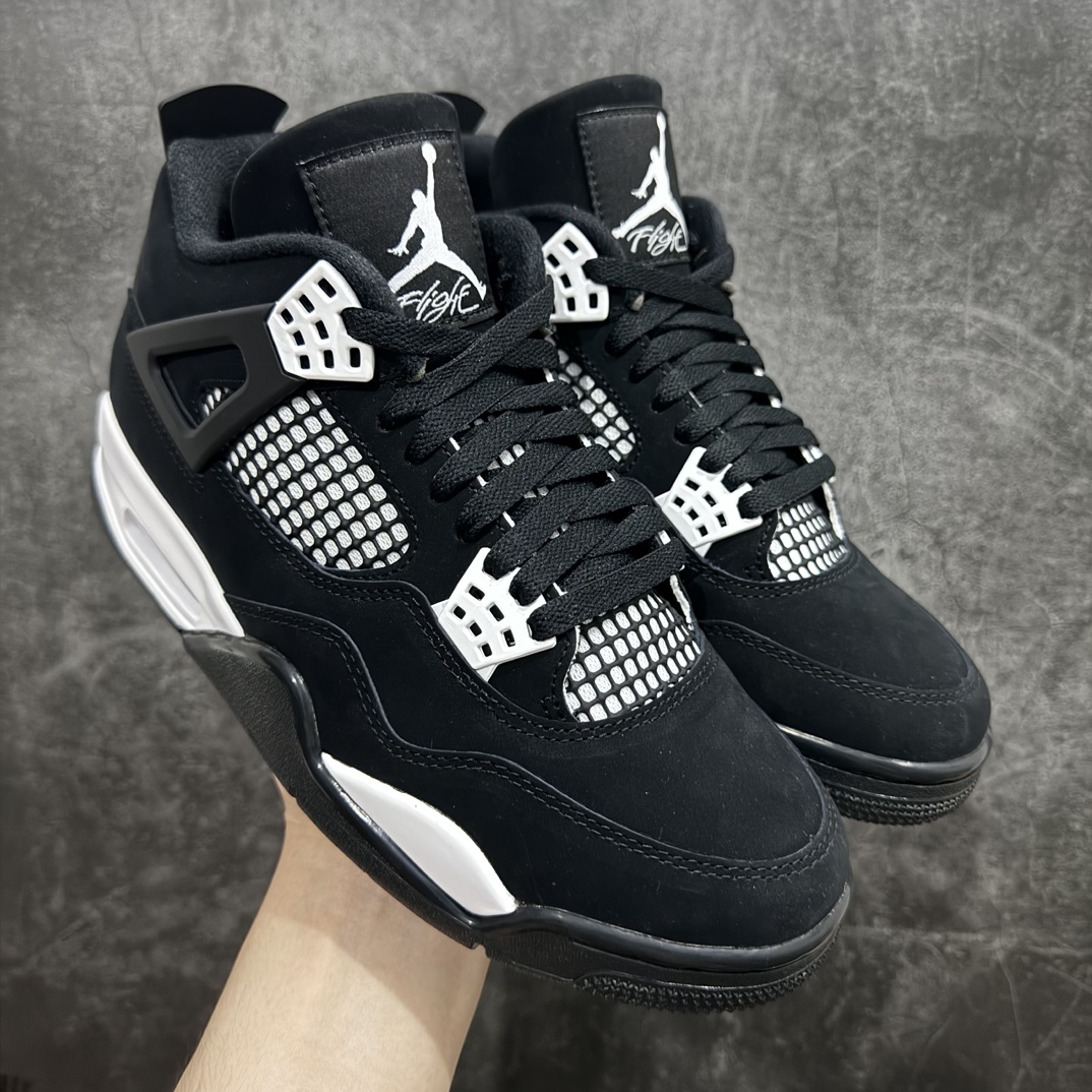 纯原AirJordanAJ4Retro白黑雷公FQ8138-001市售天花板产物耗时半年巨作全套原纸板楦