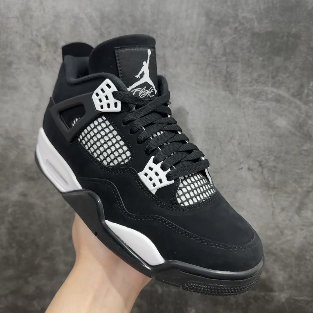 纯原AirJordanAJ4Retro白黑雷公FQ8138-001市售天花板产物耗时半年巨作全套原纸板楦