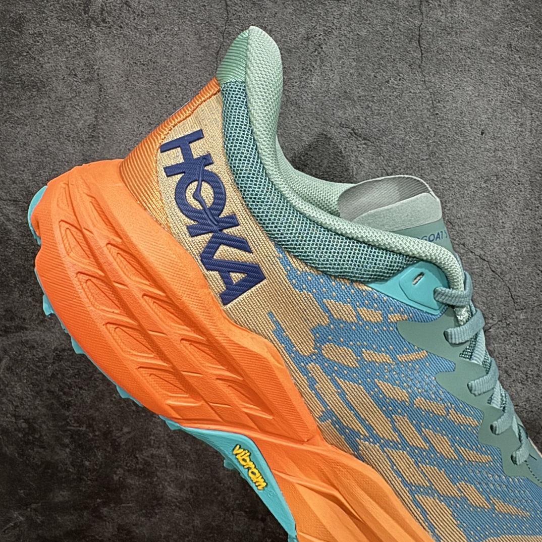 纯原版HOKAONEONESpeedgoat5户外越野跑步鞋飞速羚羊5系列新一代工程网纱鞋面在确保鞋面稳