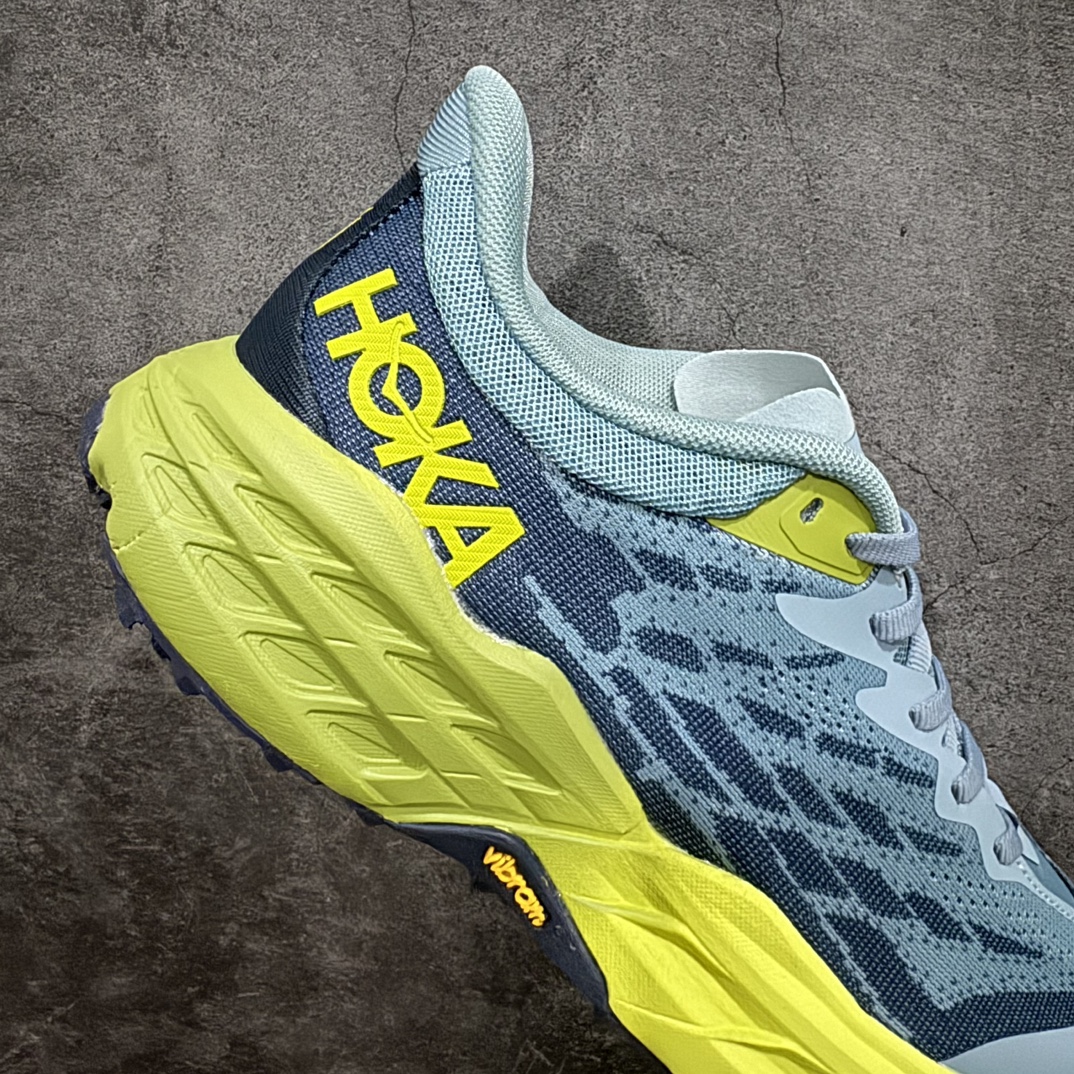 纯原版HOKAONEONESpeedgoat5户外越野跑步鞋飞速羚羊5系列新一代工程网纱鞋面在确保鞋面稳