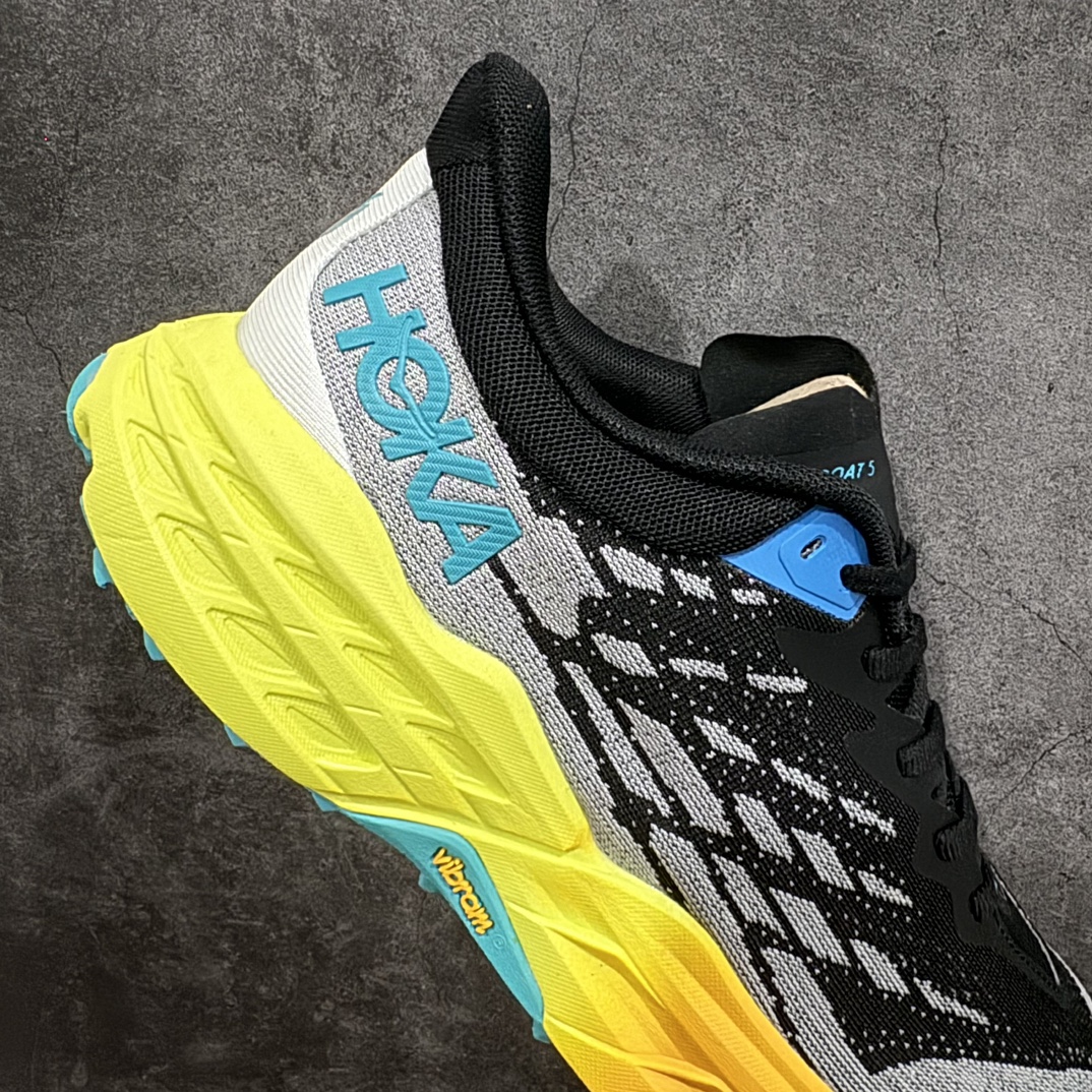 纯原版HOKAONEONESpeedgoat5户外越野跑步鞋飞速羚羊5系列新一代工程网纱鞋面在确保鞋面稳