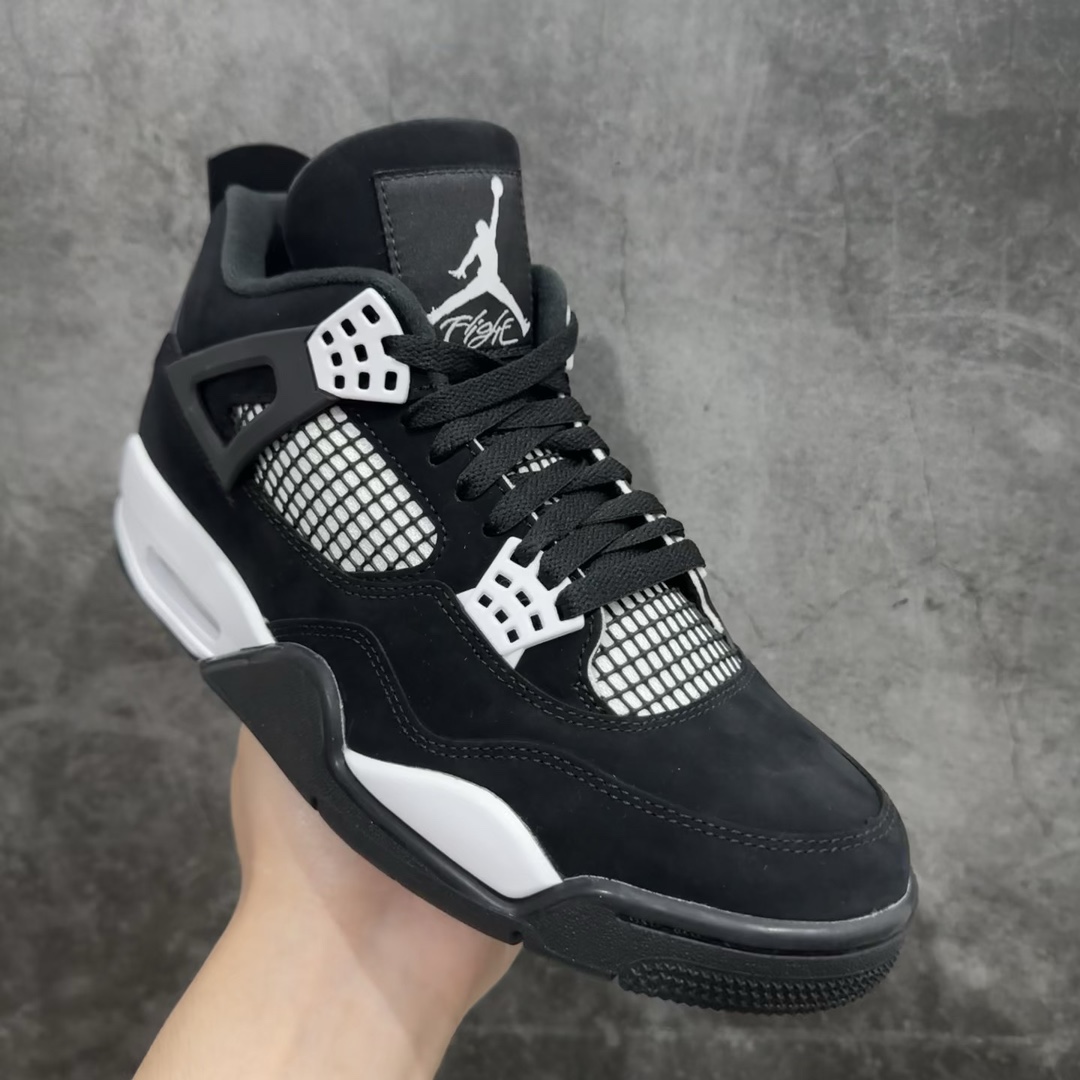 纯原AirJordanAJ4Retro白黑雷公FQ8138-001市售天花板产物耗时半年巨作全套原纸板楦