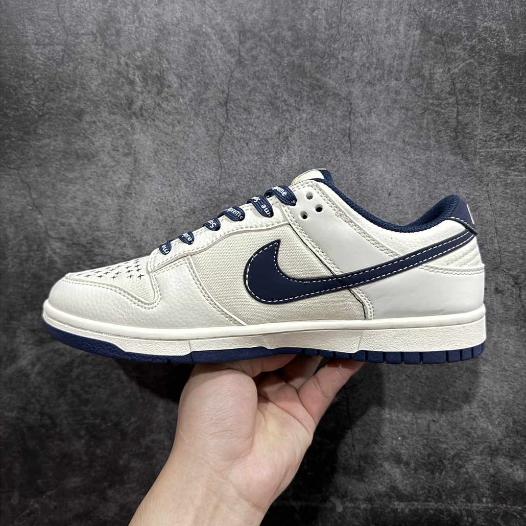 图片[2]-【定制版】Nk SB Dunk Low Supreme联名-深蓝帆布 周年高端定制 低帮休闲板鞋 BB6698-511n定制鞋盒 大厂纯原品质出货 超高清洁度 皮料切割干净无任何毛边 细节完美  尺码：36 36.5 37.5 38 38.5 39 40 40.5 41 42 42.5 43 44 44.5 45 编码：HXS320340-莆田鞋批发中心