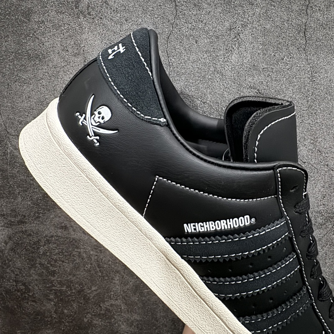 公司级NEIGHBORHOODxadidasoriginalsSUPERSTAR联名贝壳头渠道正品订单诠