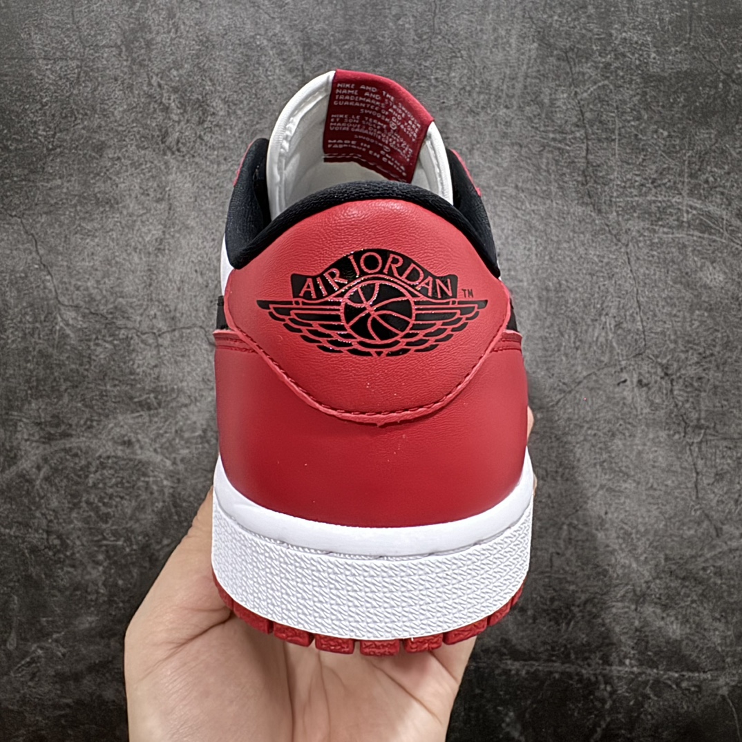 纯原AirJordanAJ1RetroLowOG芝加哥低帮705329-600全新批次Ljr同源清远全套