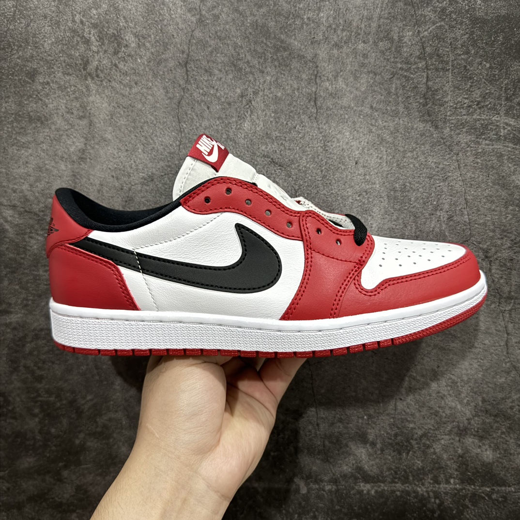 纯原AirJordanAJ1RetroLowOG芝加哥低帮705329-600全新批次Ljr同源清远全套