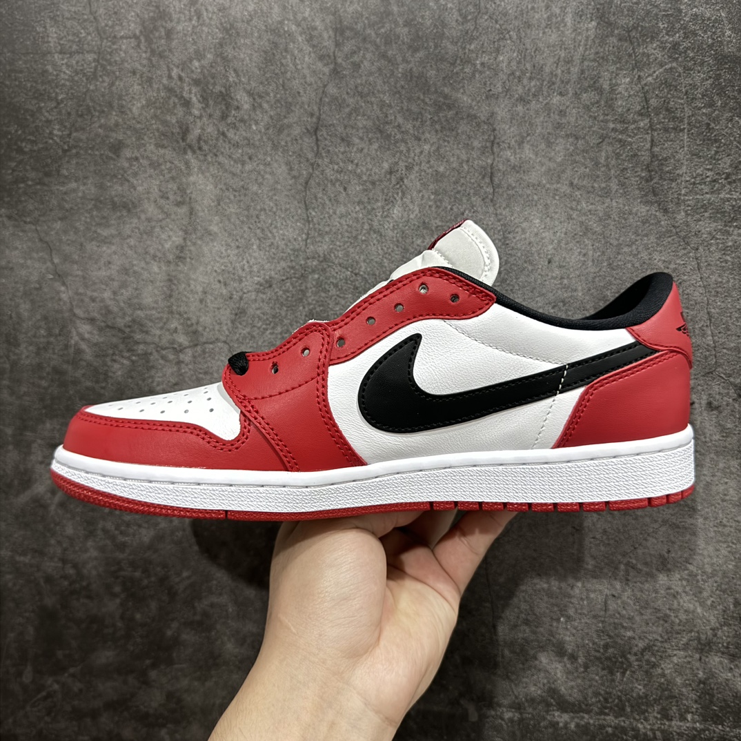 纯原AirJordanAJ1RetroLowOG芝加哥低帮705329-600全新批次Ljr同源清远全套