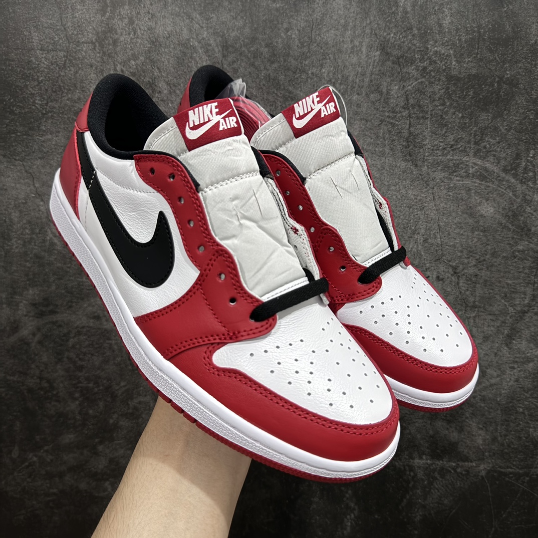 纯原AirJordanAJ1RetroLowOG芝加哥低帮705329-600全新批次Ljr同源清远全套