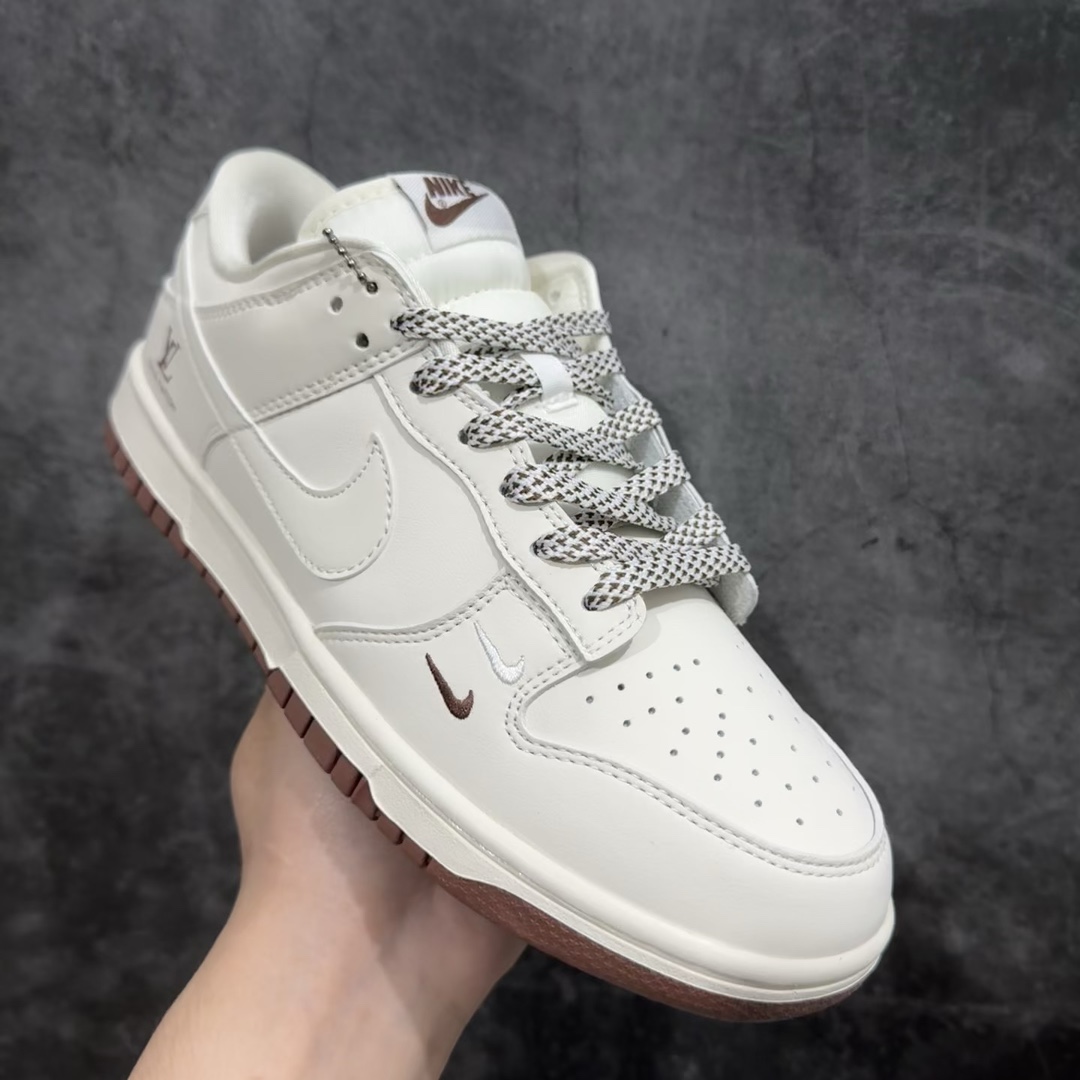 定制版NIKESBDunkLowxLouisVuitton米白棕XX2025-309定制鞋盒大厂纯原品质