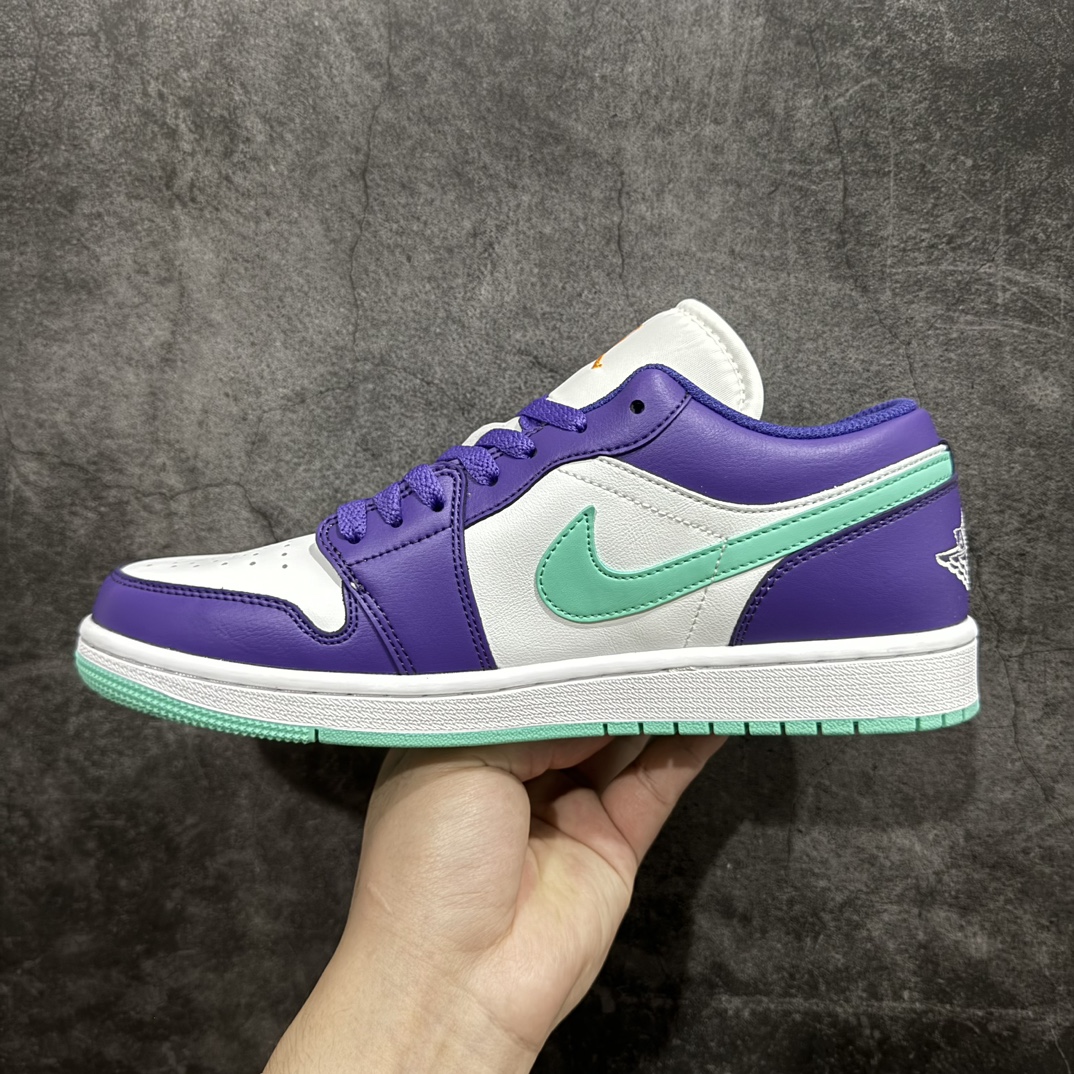 K版 Air Jordan 1 Low AJ1 乔1夏洛特黄蜂 低帮文化休闲板鞋 HJ9013-550