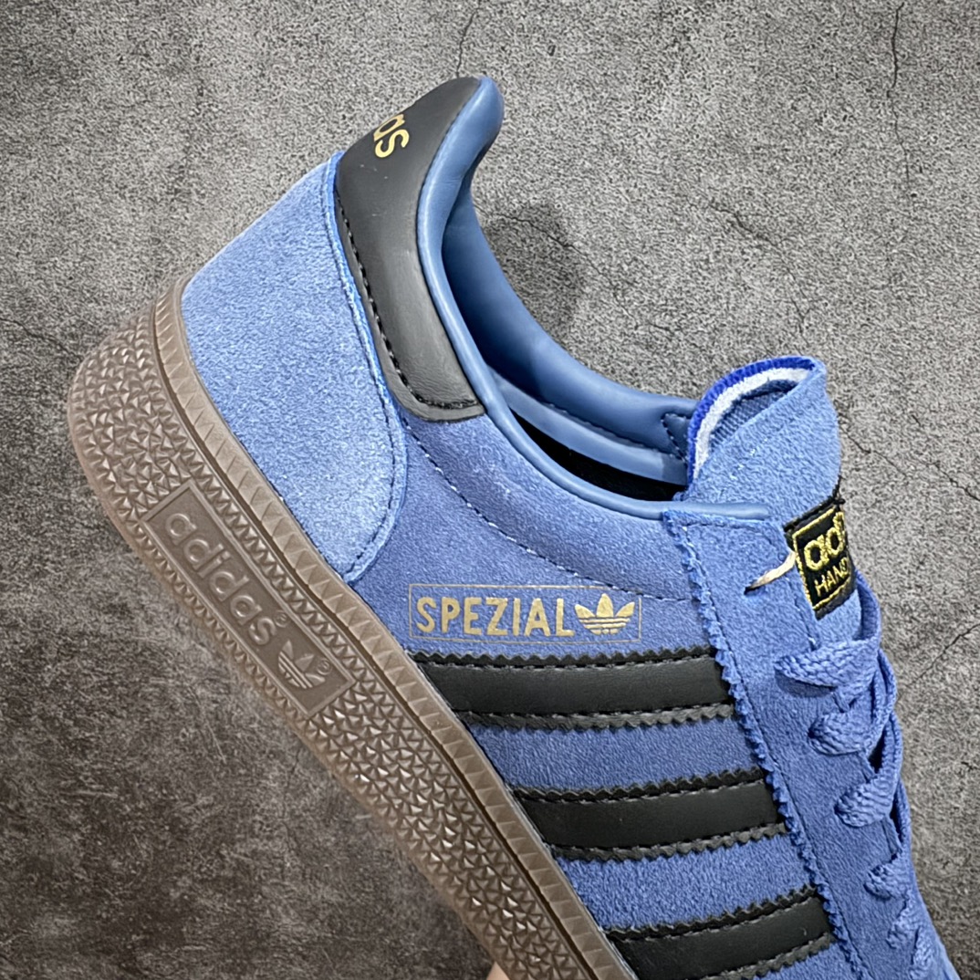 R版 Adidas originals Handball Spezial 阿迪达斯 低帮蓝黑色低邦板鞋 IE5896