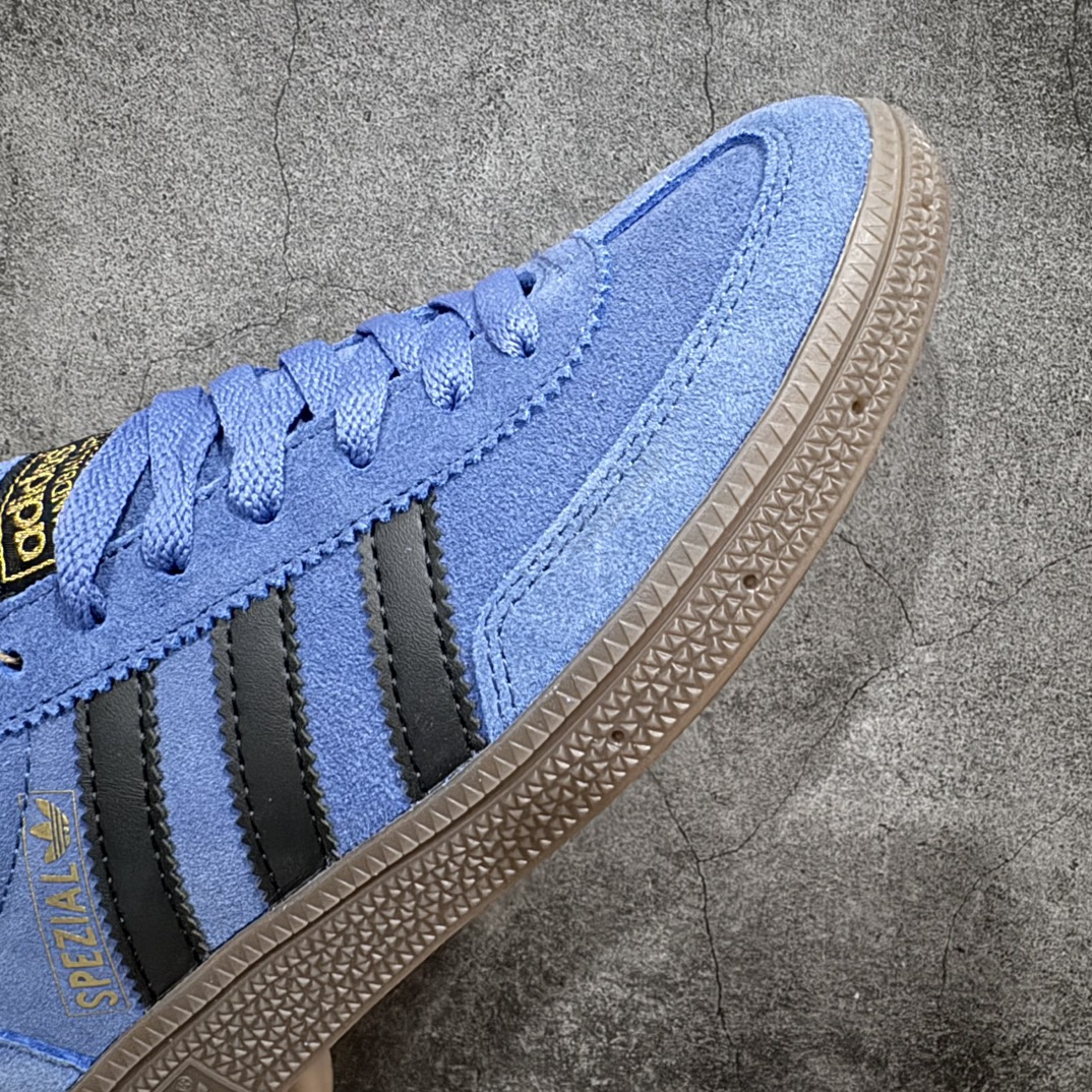 R版 Adidas originals Handball Spezial 阿迪达斯 低帮蓝黑色低邦板鞋 IE5896