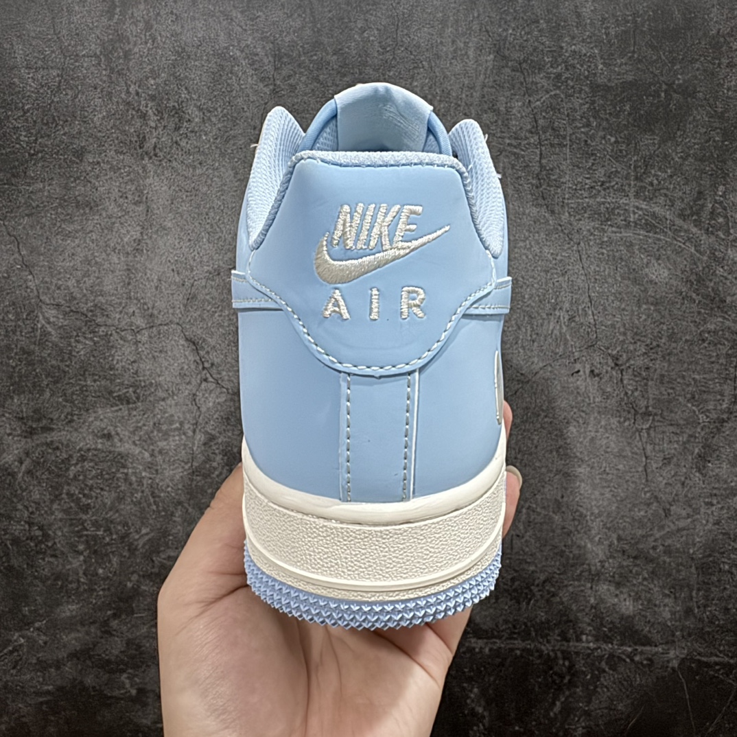 公司级海外限量发售！NikeAirForce107Low“Bape联名--米灰蓝”空军一号低帮运动鞋休闲