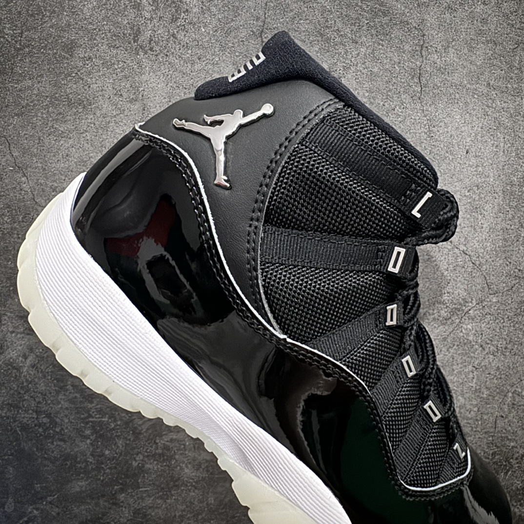 莞顶LJR福利 Air Jordan AJ11 Retro High 大魔王黑银 CT8012-011