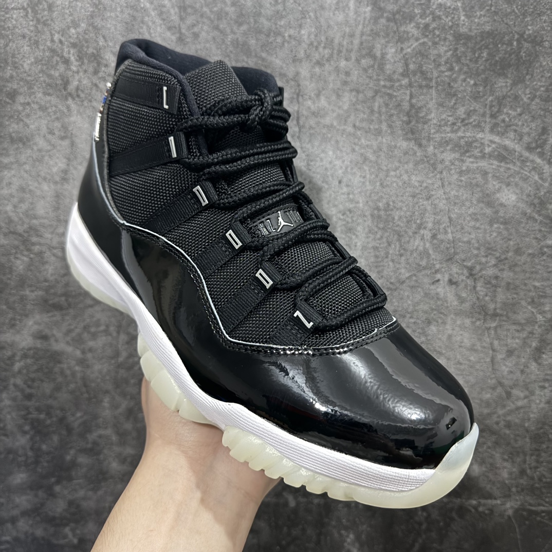 莞顶LJR福利 Air Jordan AJ11 Retro High 大魔王黑银 CT8012-011