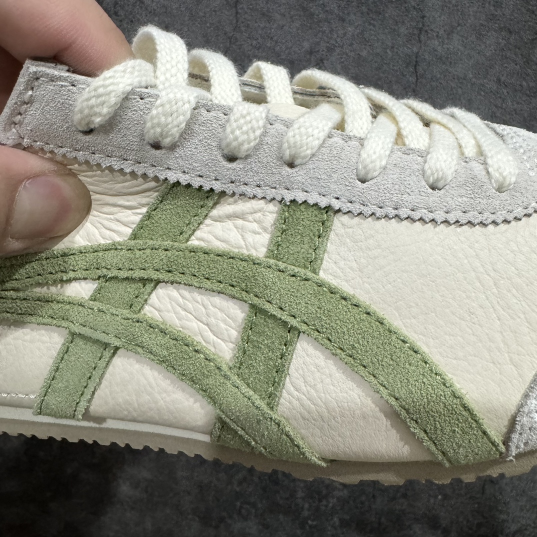 图片[5]-【PH纯原】Asics Onitsuka Tiger MEXICO 66 亚瑟士鬼冢虎复古经典板鞋n印尼厂Oem原单材料 除成型在PT外n其余全部客供材料 淘宝B级代购店铺内供💯n四联官方吊牌 乳胶组合鞋垫、羊皮纸质中底 不用宰手买专柜 这里满足你👊🏼 全新工厂开发 一线品质 全部原鞋一比一开发  货号：DL408-9001 Size：36-46 全码出货 编码：T1230250-鞋库