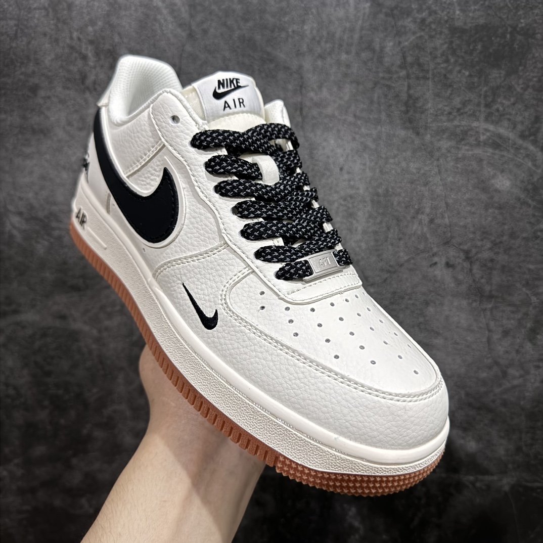 图片[3]-【定制版】Nk Air Force 1\’07 Low 斯图西联名-米黑生胶 空军一号低帮休闲板鞋 XZ5688-001rn原楦头原纸板 原装鞋盒 定制五金配件 内置全掌气垫 原厂鞋底 rn 尺码：36 36.5 37.5 38 38.5 39 40 40.5 41 42 42.5 43 44 44.5 45  编码：HXS310320-鞋库