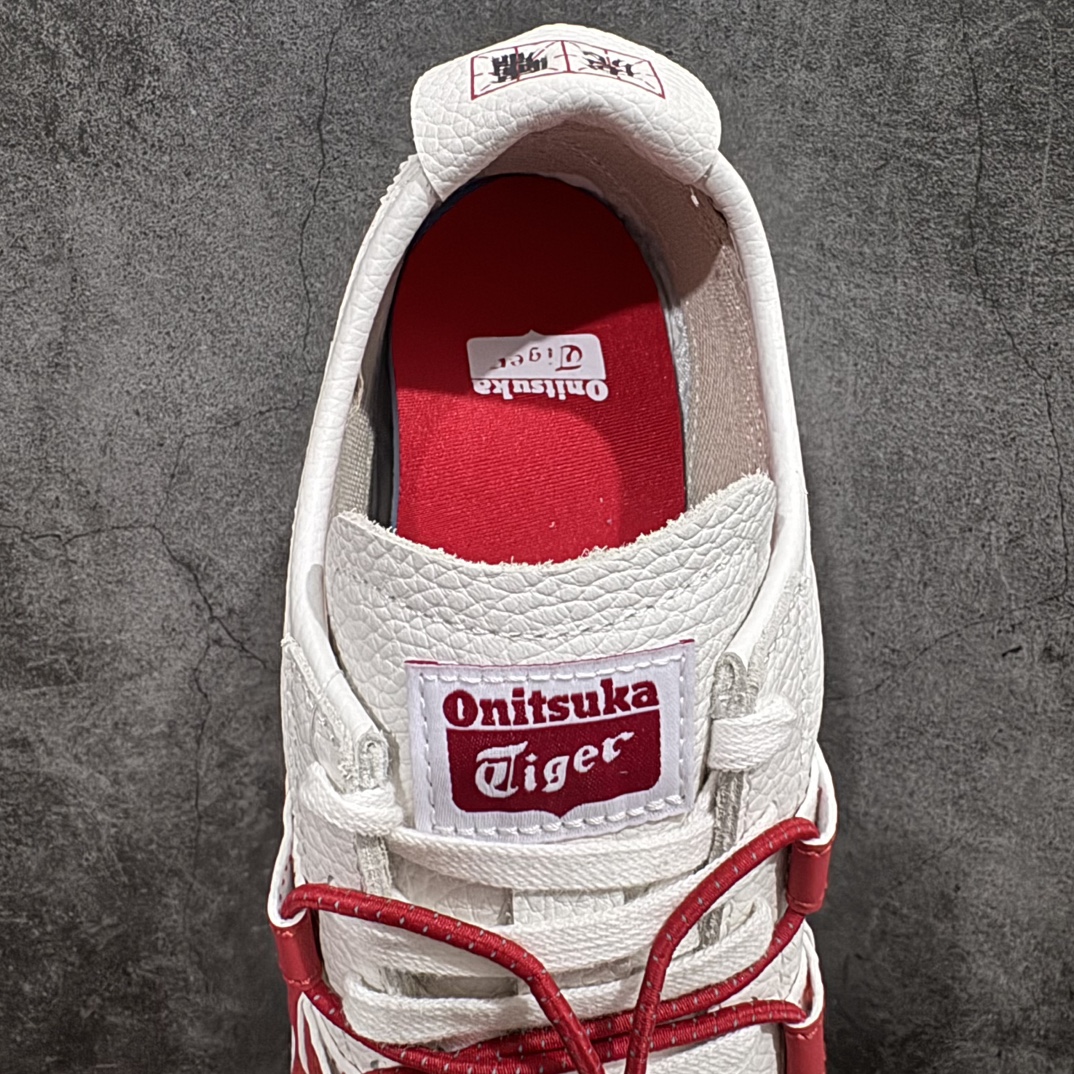 图片[8]-【Good纯原】Asics Onitsuka Tiger MEXICO 66 亚瑟士鬼冢虎复古经典板鞋 龙吟虎啸绑带白红nn印尼厂Oem原单材料 除成型在PT外n其余全部客供材料 淘宝B级代购店铺内供💯n四联官方吊牌 乳胶组合鞋垫、羊皮纸质中底 不用宰手买专柜 这里满足你👊🏼 全新工厂开发 一线品质 全部原鞋一比一开发  Size：36-44.5 编码：HML220240-莆田鞋批发中心